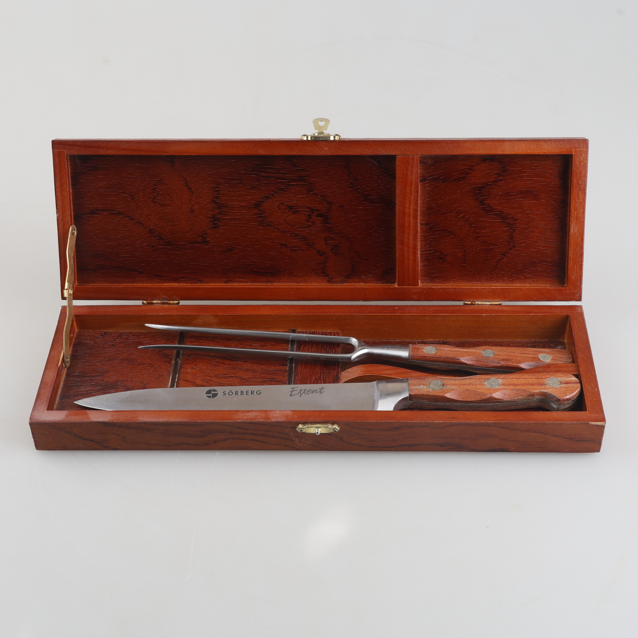 TRANSCHERBESTICK, 2 delar, i schatull, Exxent by Merx.