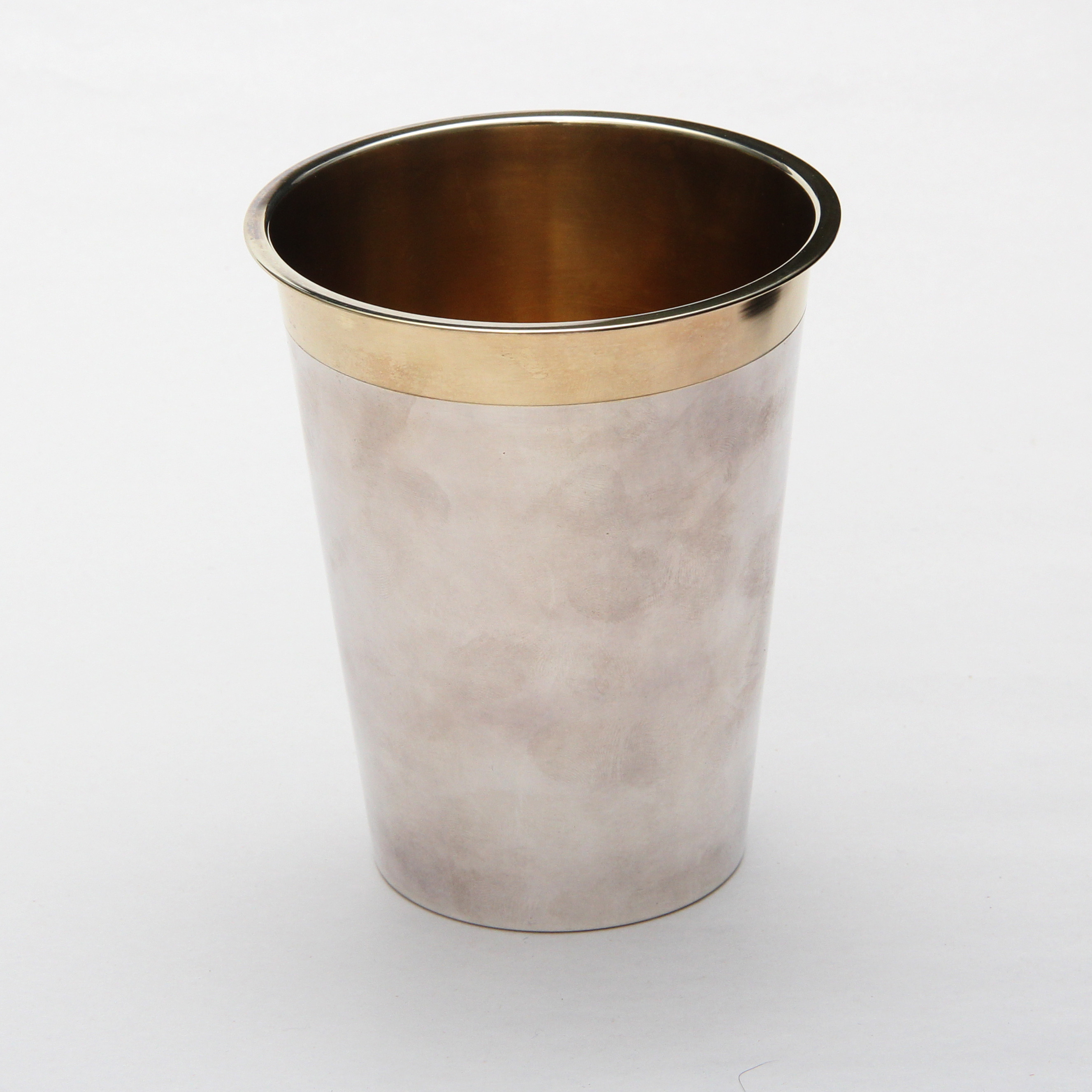 BÄGARE, silver, invändigt förgylld, Ceson, 1983.