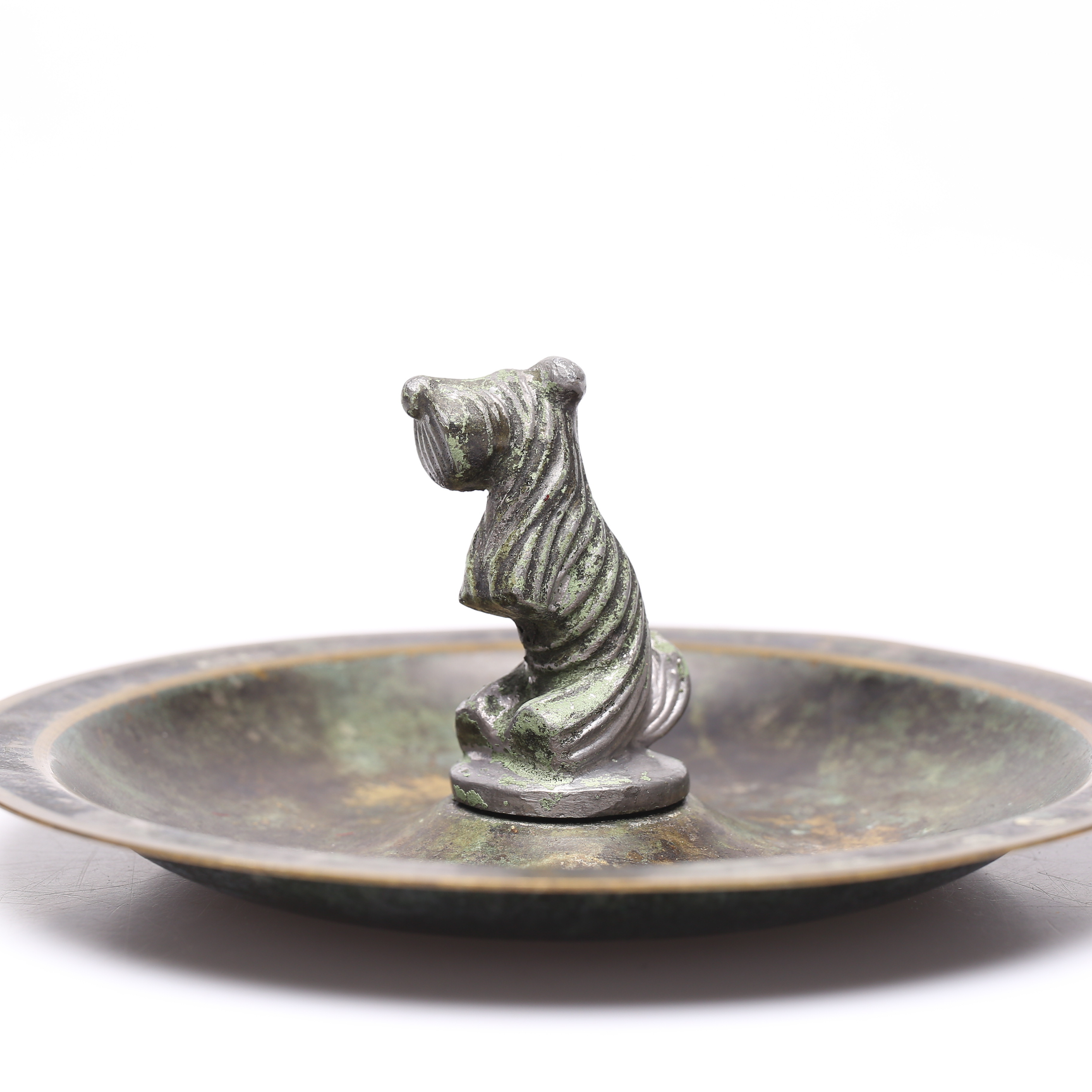 FAT, patinerad metall, 1930/40-tal.