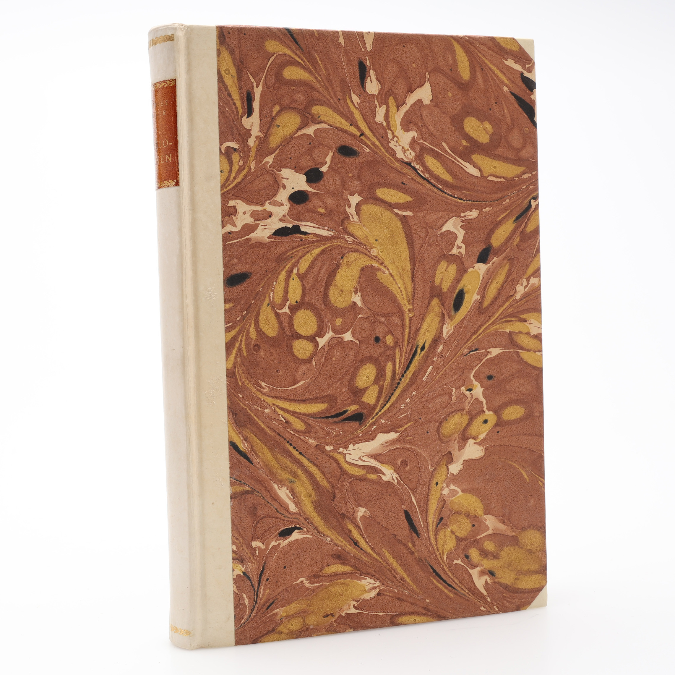 BIBLIOFILI. CHARLES NODIER'S BIBLIOMANEN I DEN BIBLIOFILA UTGÅVAN MED EN SIGNERAD KOLORERAD ORIGINALETSNING AV EBBE SADOLIN. NR. 64 AV 200 EXEMPLAR.