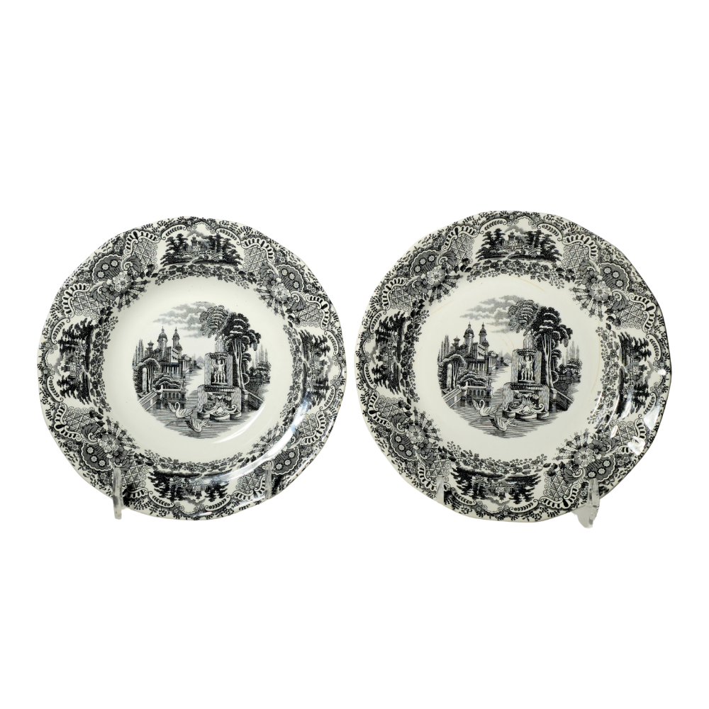 DOS PLATOS. LA CARTUJA DE SEVILLA.