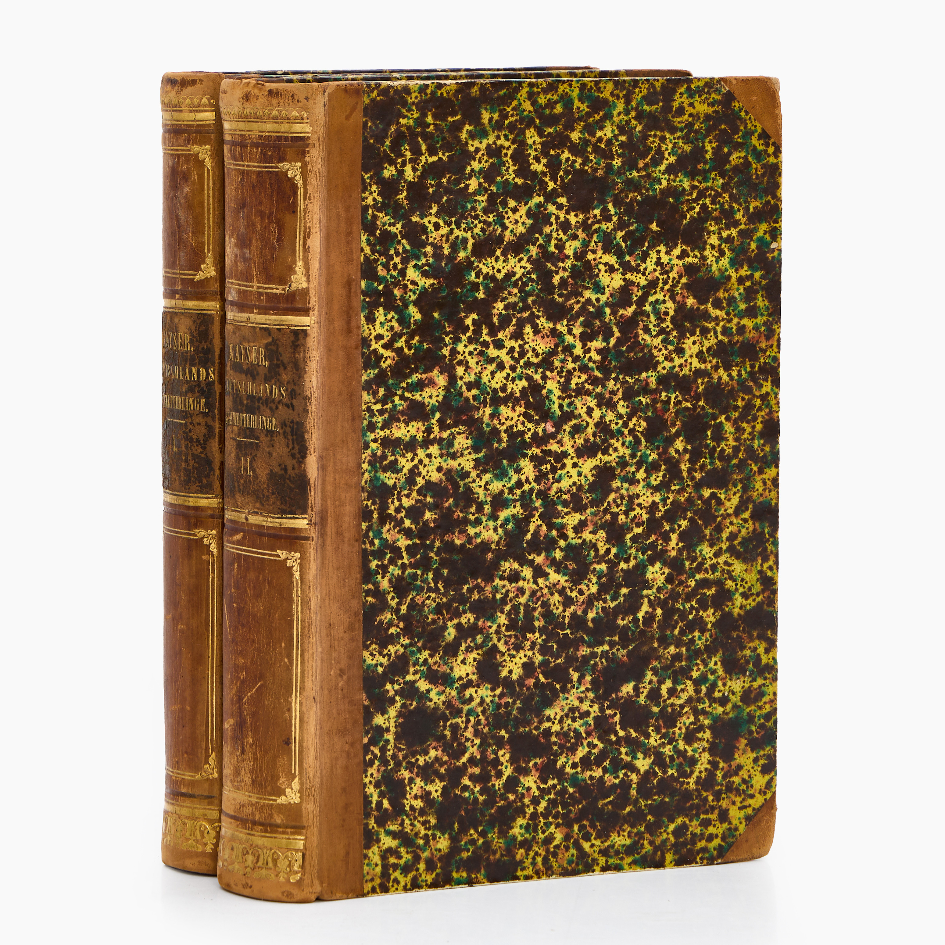 KAYSER, "Deutschlands Schmetterlinge" I-II, Leipzig [1852]-1859.