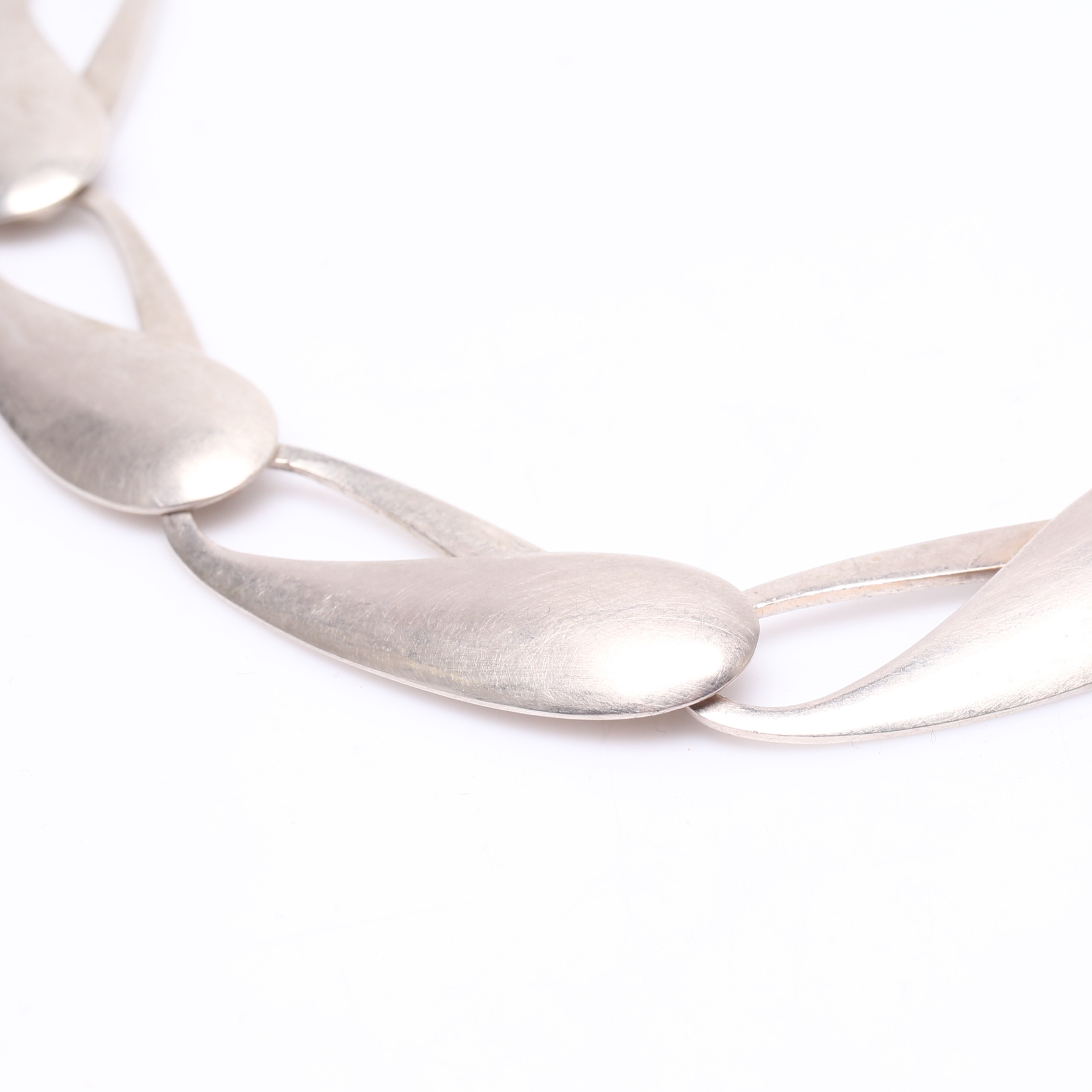 COLLIER, silver, möjligen Danmark, vikt ca 78gram.