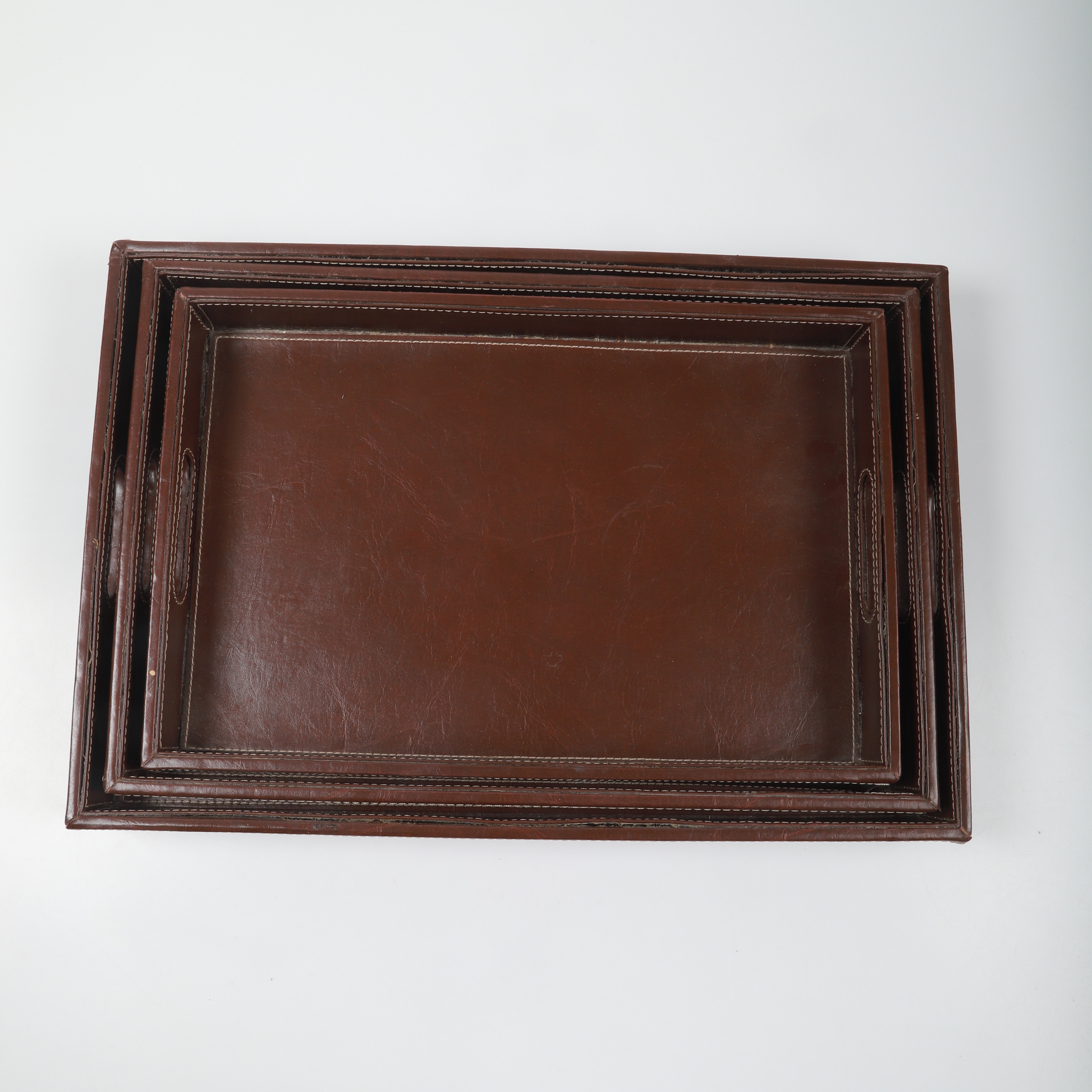 BRICKOR, 3 stycken, skinn, 2000-tal.