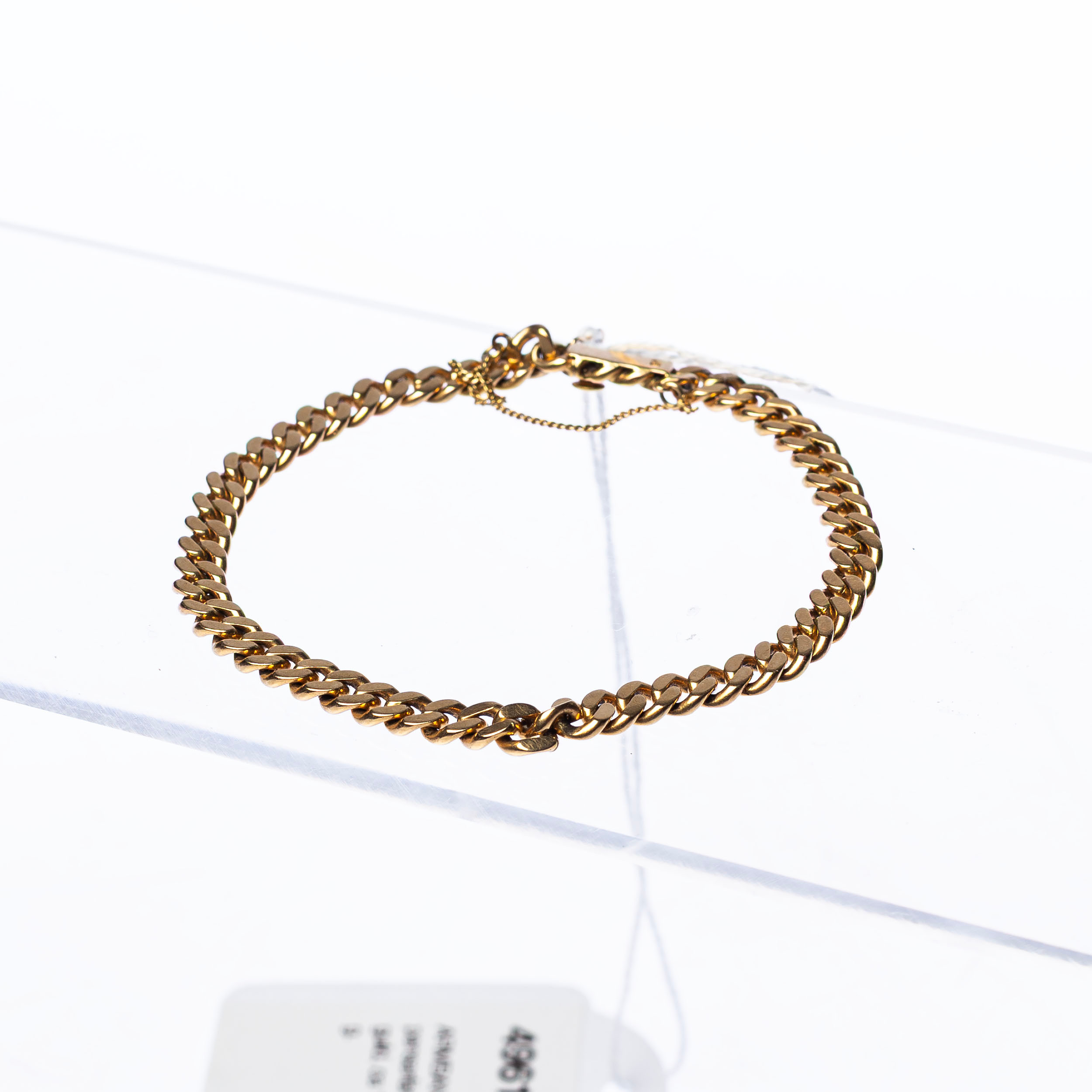 ARMBAND, s.k pansarlänk, 18 k guld, ca 17,41 g.