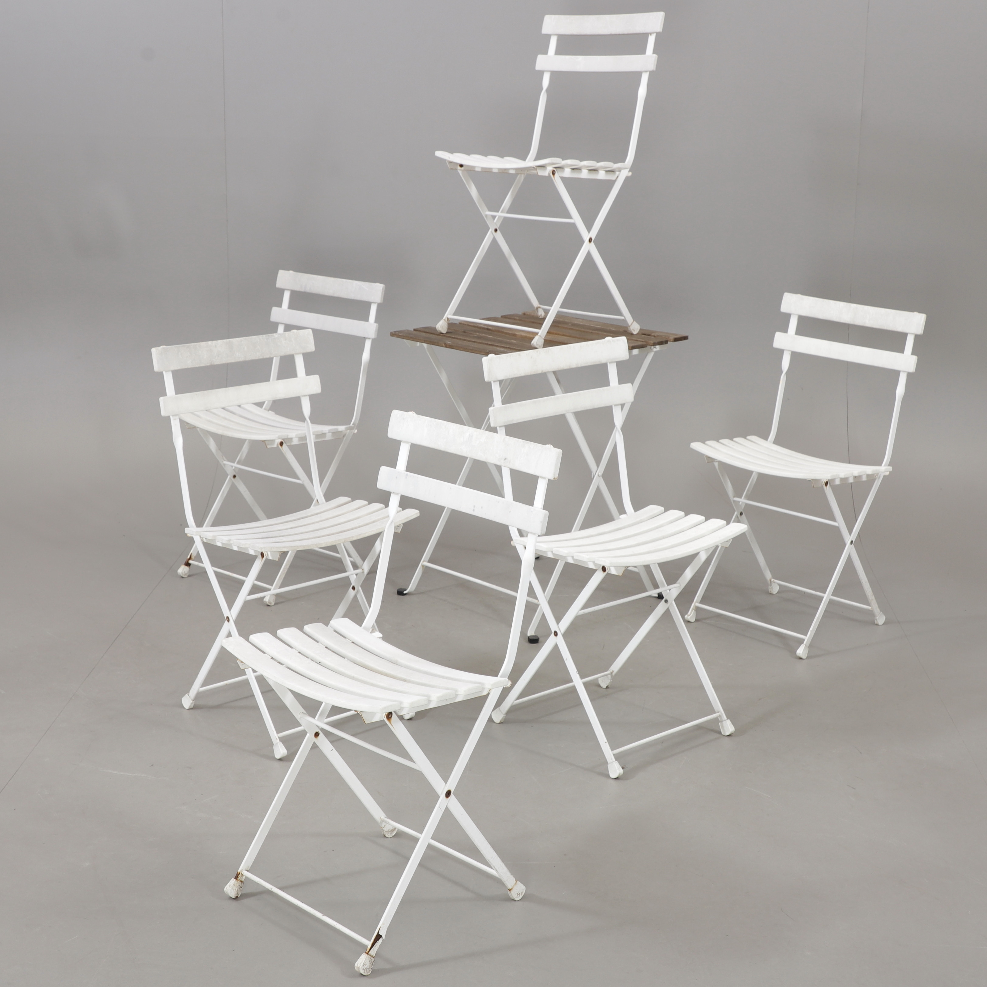 TRÄDGÅRDSMÖBEL, 7 delar, IKEA mm, 2000-tal.