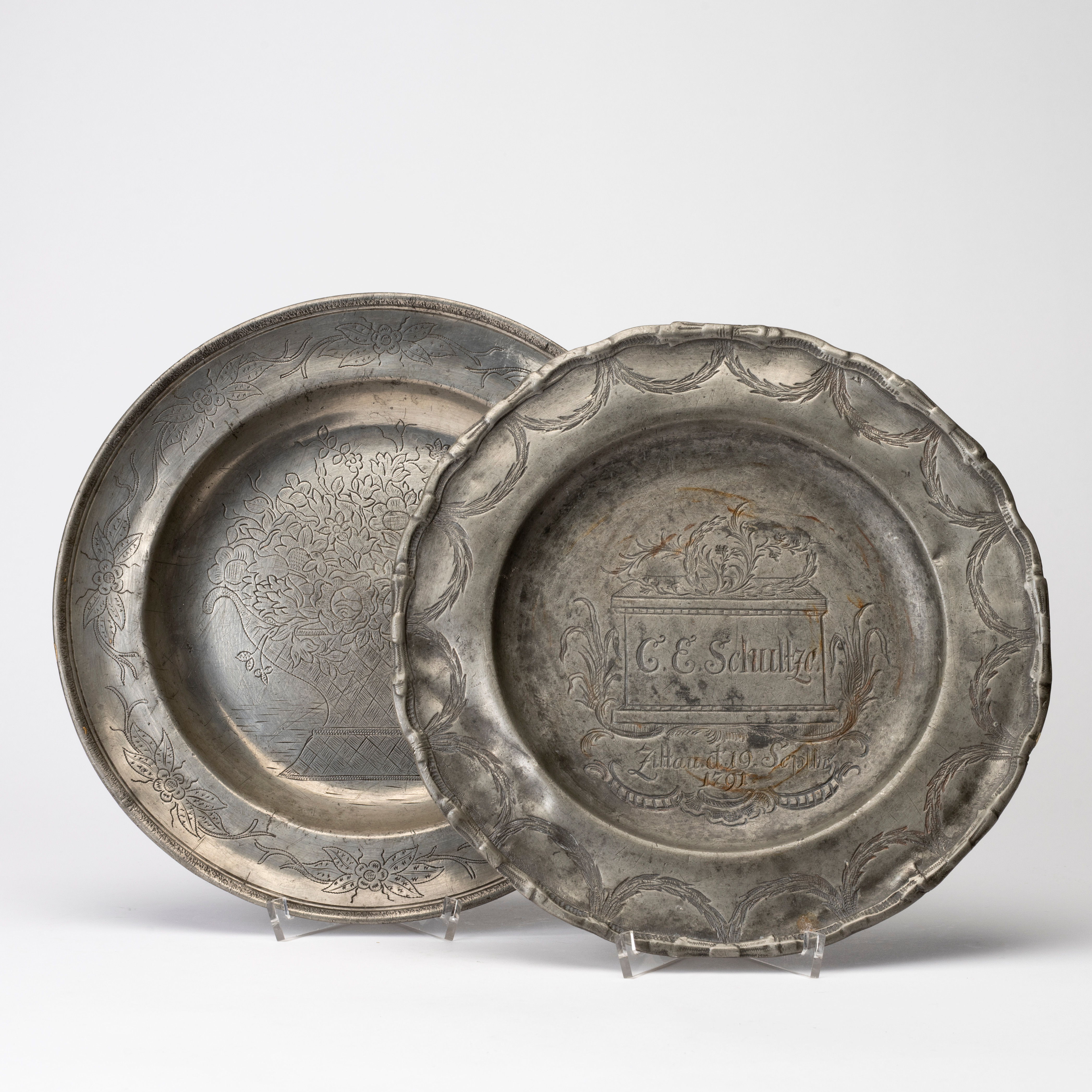 FAT, 2 st, tenn, Tyskland, 1700-/1800-tal.