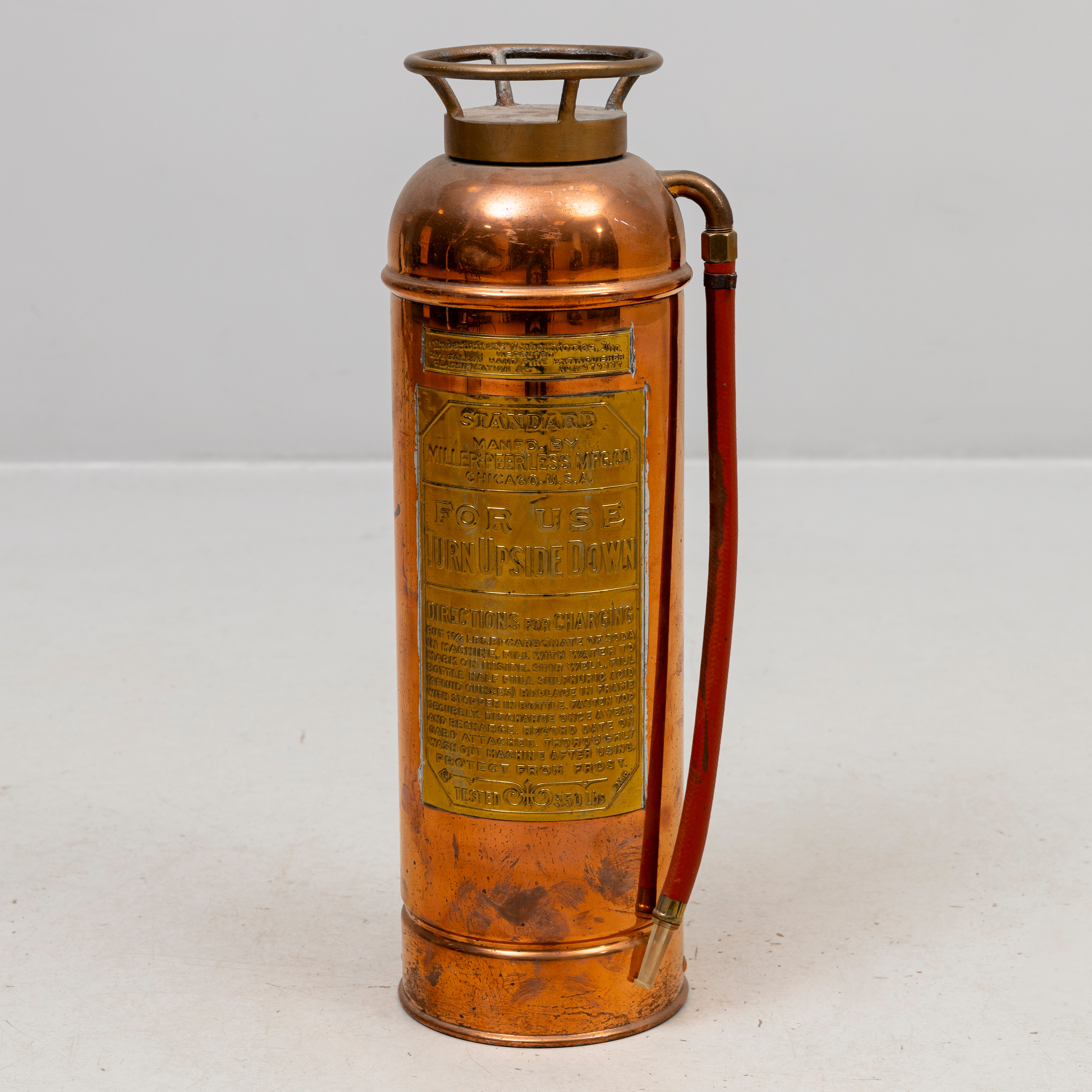 BRANDSLÄCKARE, koppar/mässing, Standard Miller -Peerless MFG. Co.