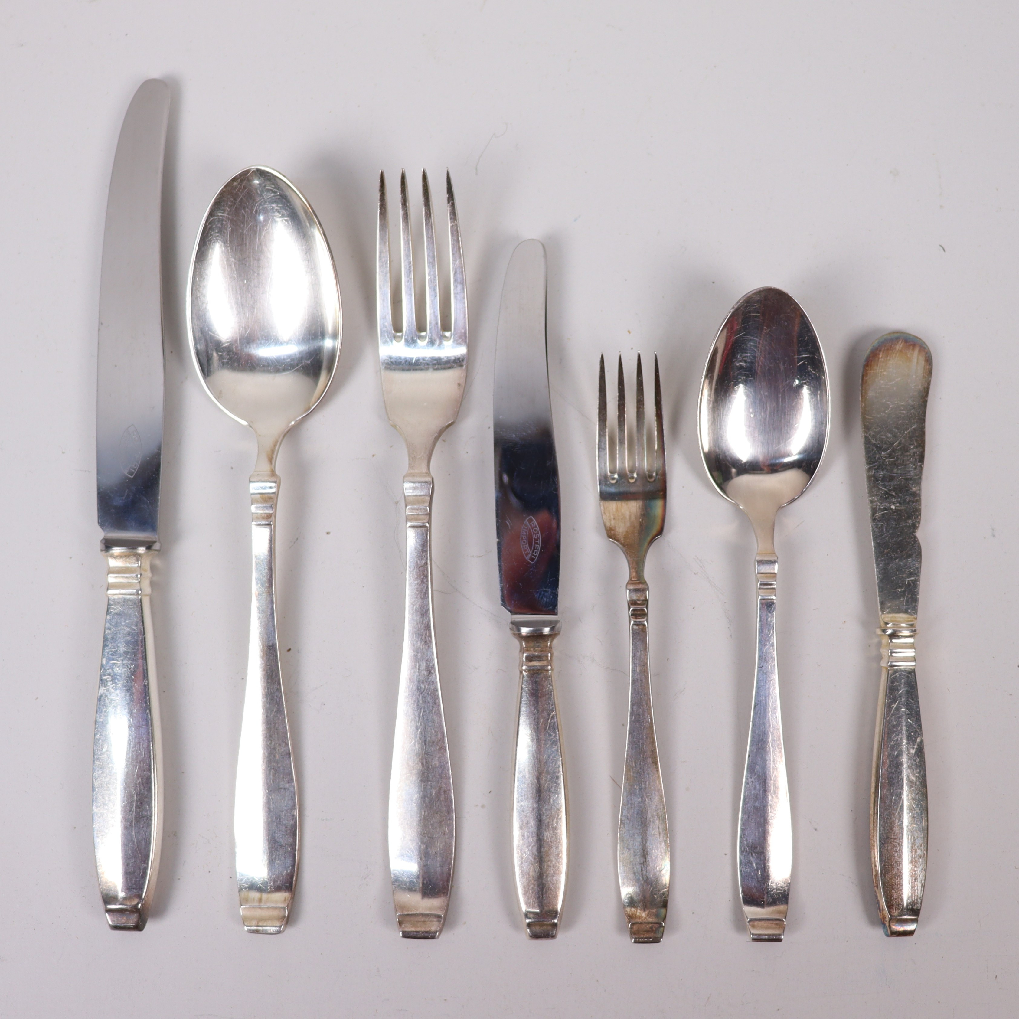 BESTICK, modell # 508 "Bankett", Markströms, 63 delar.