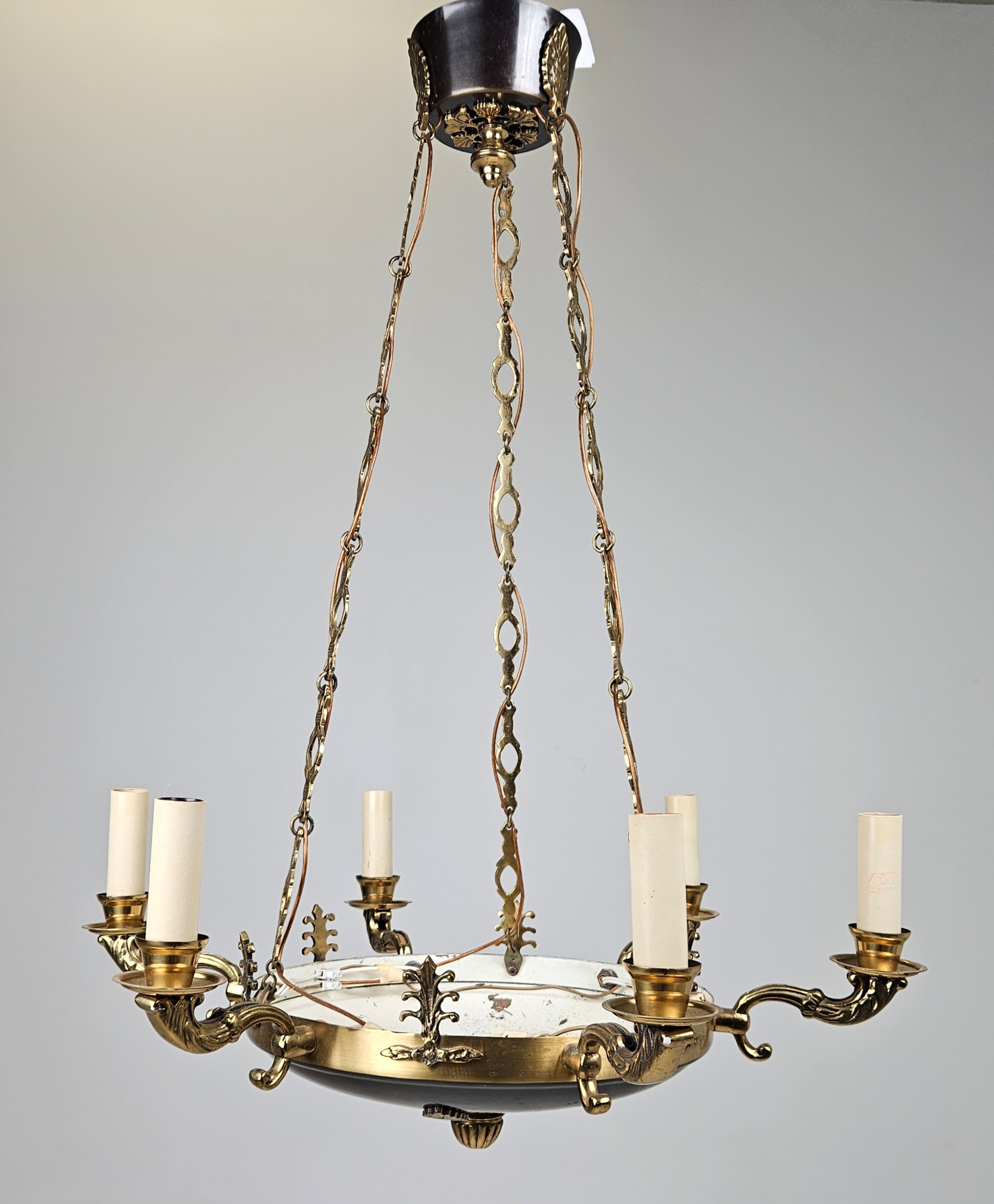 TAKAMPEL, empirstil, 1900-tal, höjd ca. 73 cm.