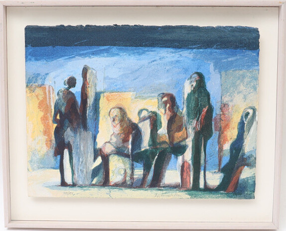 BERNDT WENNSTRÖM. Figurer, signerad och numrerad.