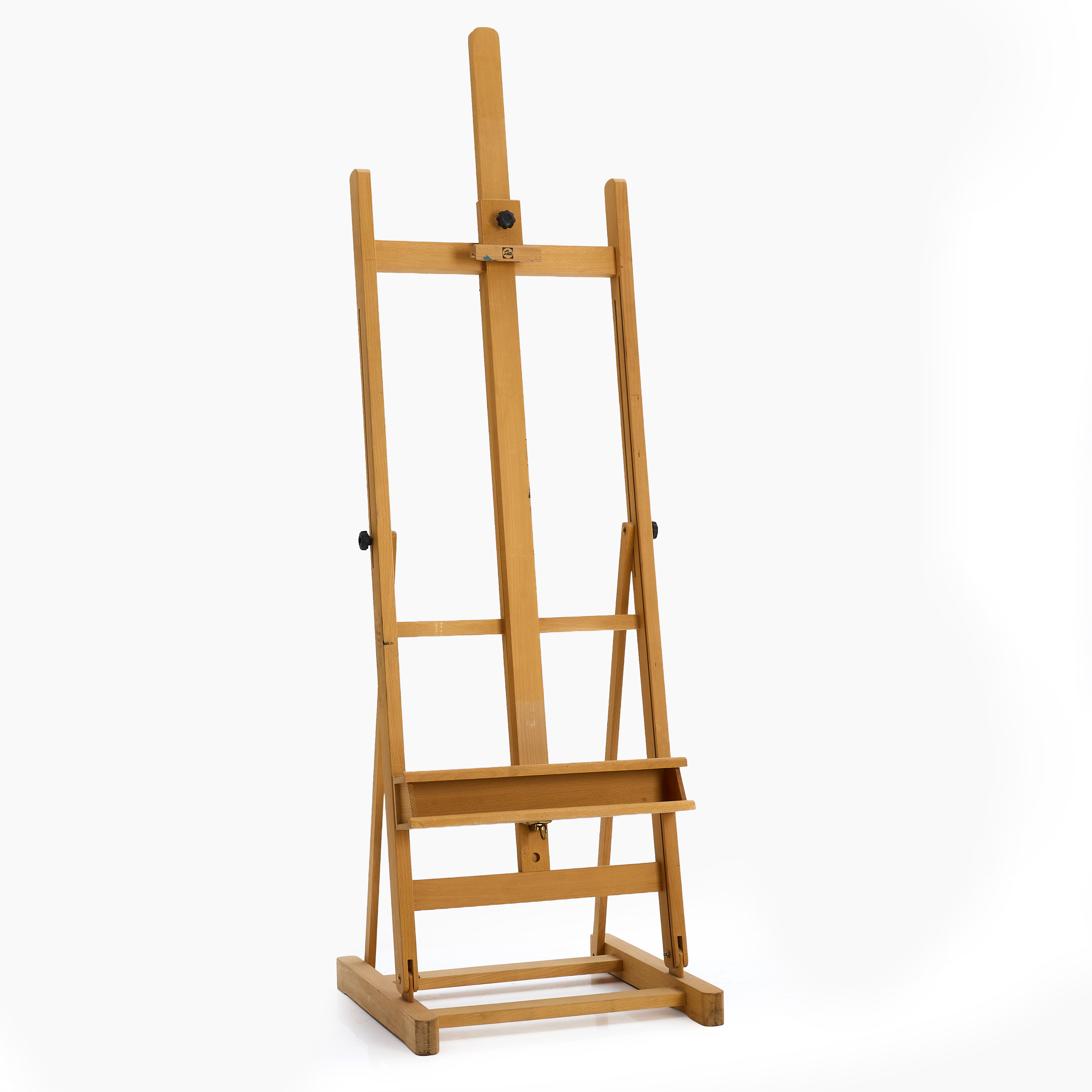 STAFFLI, Talens, golvmodell, trä, höj-och ställbar, samtida.