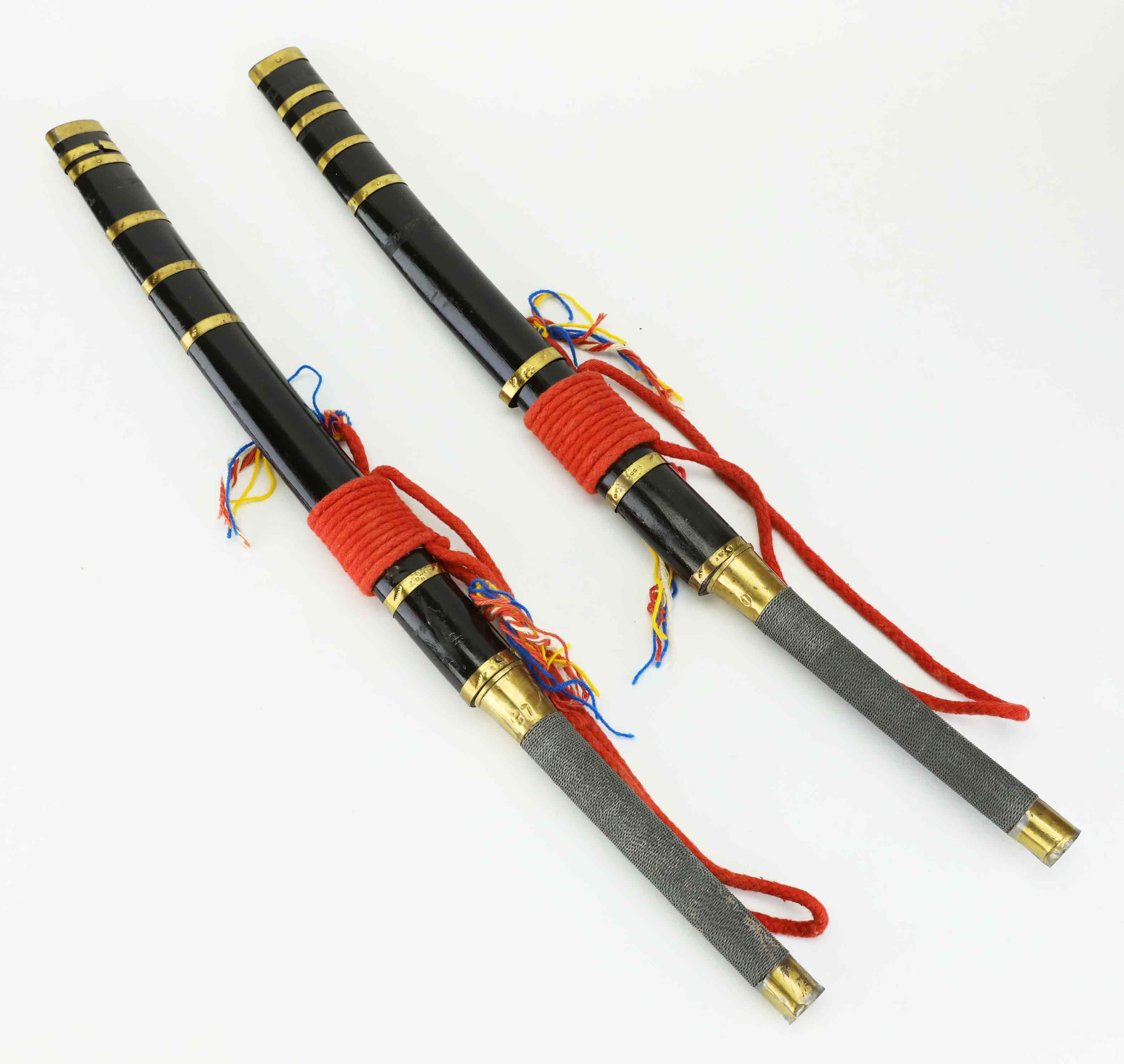 SVÄRD, ett par, Dha-typ, Vietnam , 1900-tal.