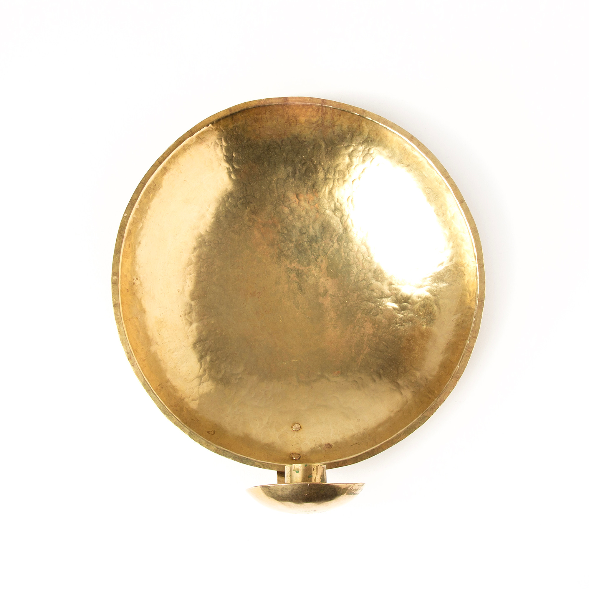 KARL-ERIK TORSSELL. Ljuslampett, mässing, "Kungalampetten", 1967.