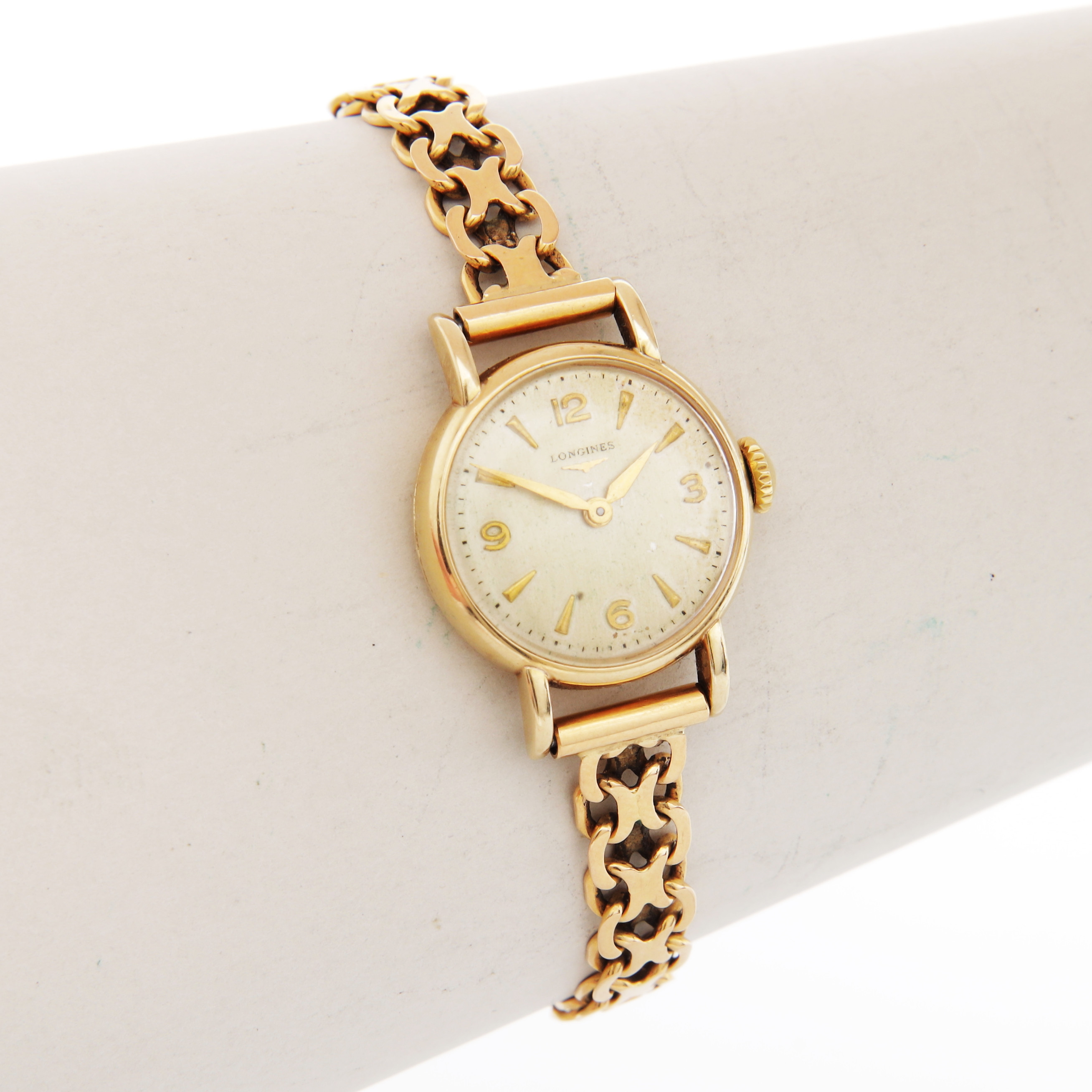 ARMBANDSUR, guld 18K, Longines, totalvikt 24 gram.