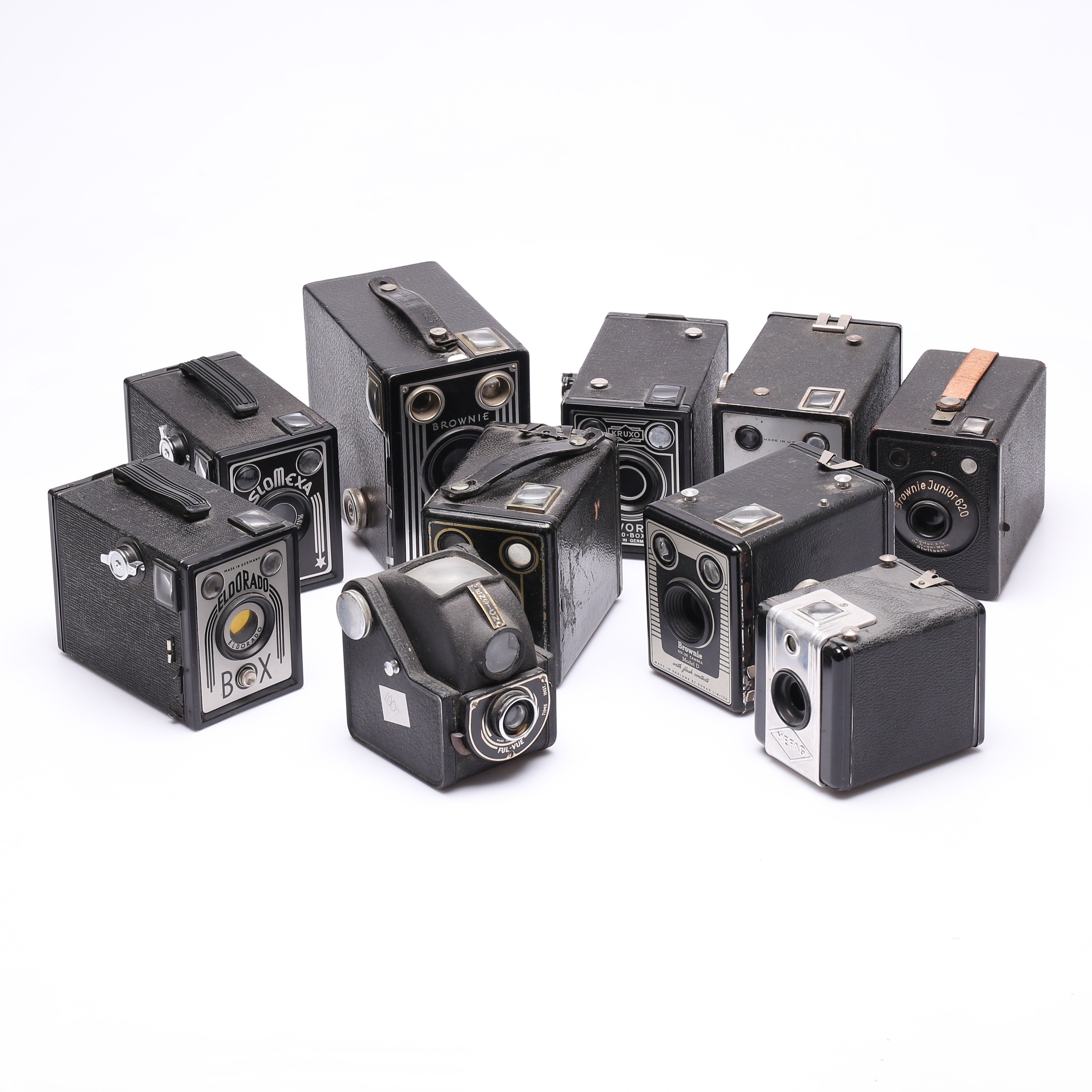 KAMEROR, 10 st, 1900-tal.