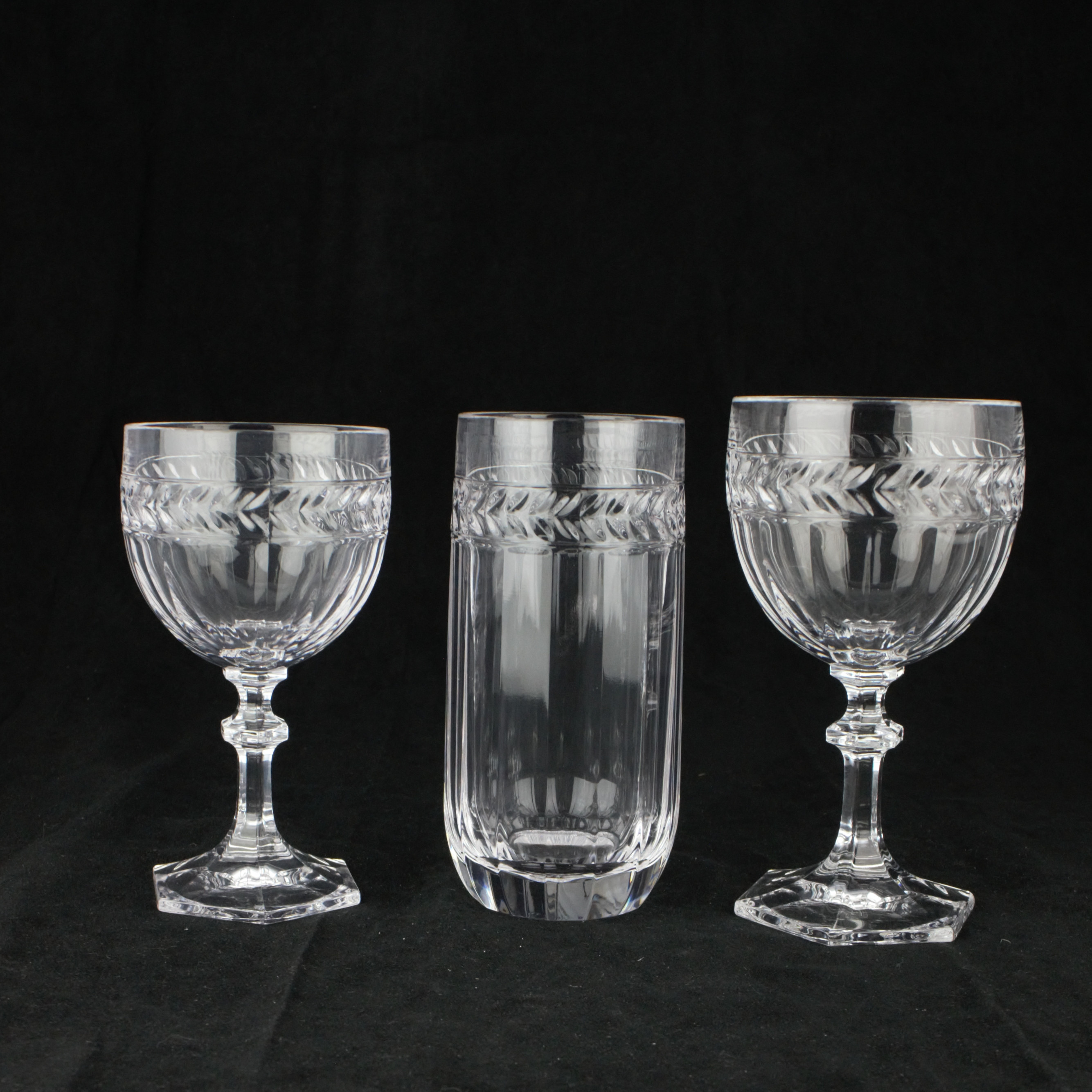 GLASSERVIS, 35 delar, "Miss Desiree", kristall, Villeroy & Boch.