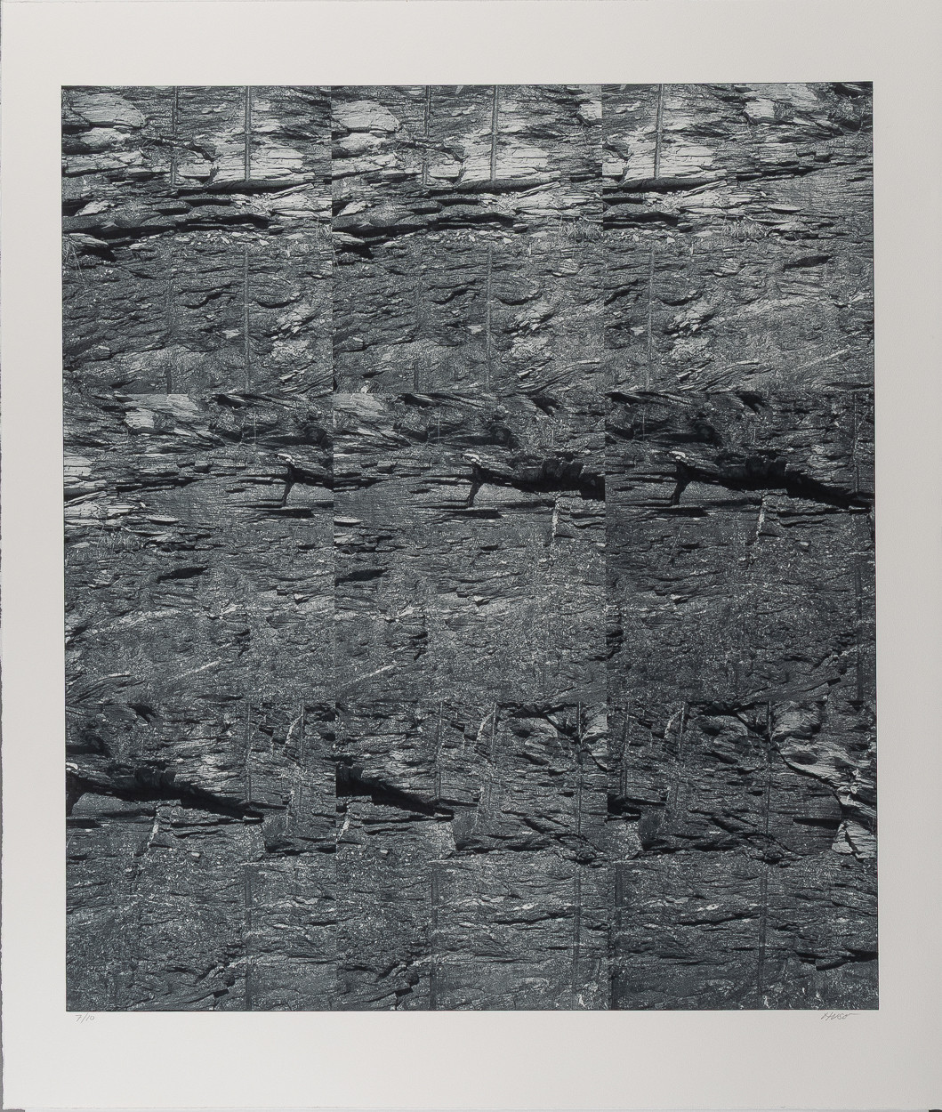 PATRICK HUSE (NORGE, FÖDD 1948). Kompositioner, 3 stycken, etsningar, oramade blad.