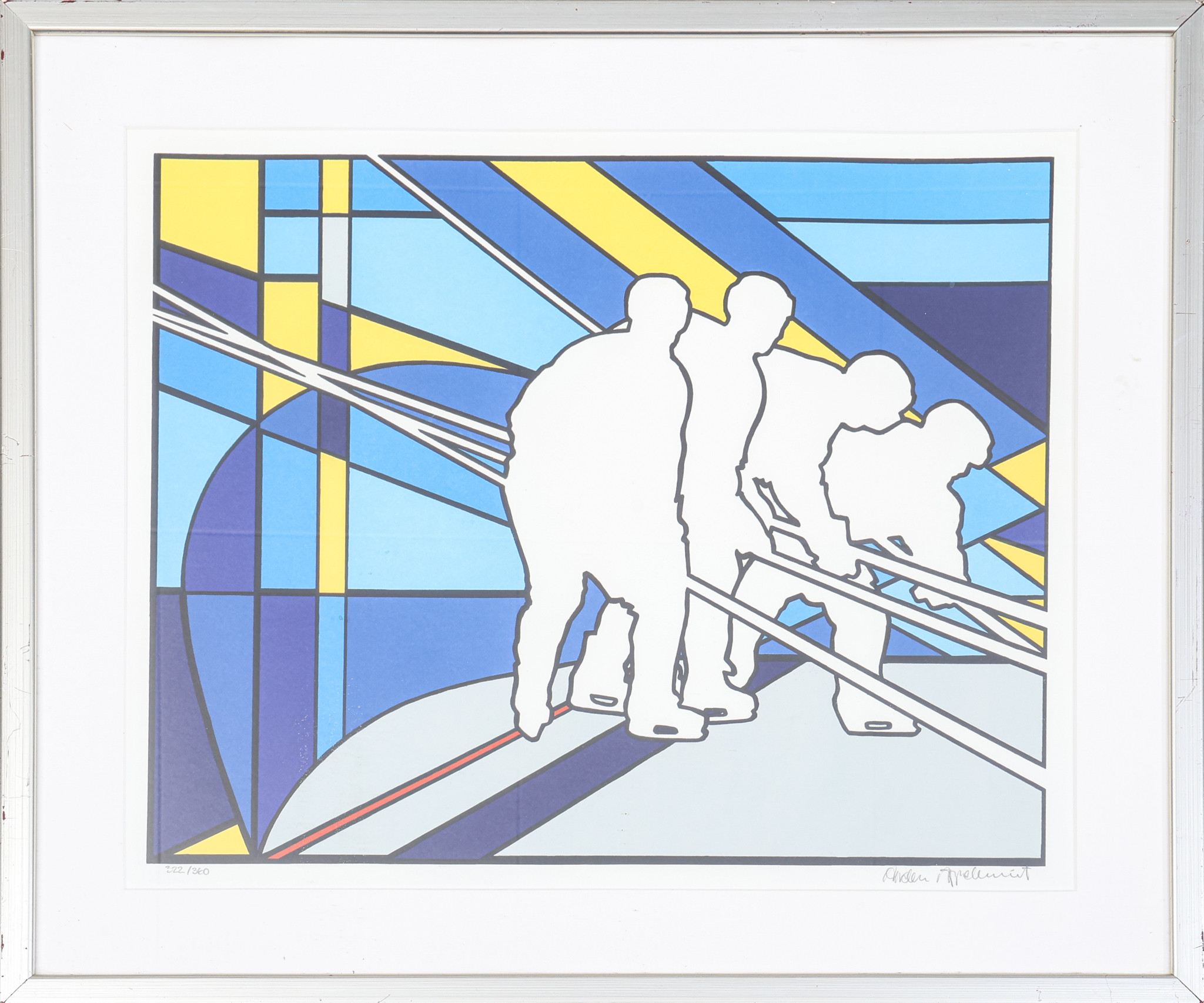 ANDERS APPELQVIST. Litografi, signerad samt numrerad 322/366.