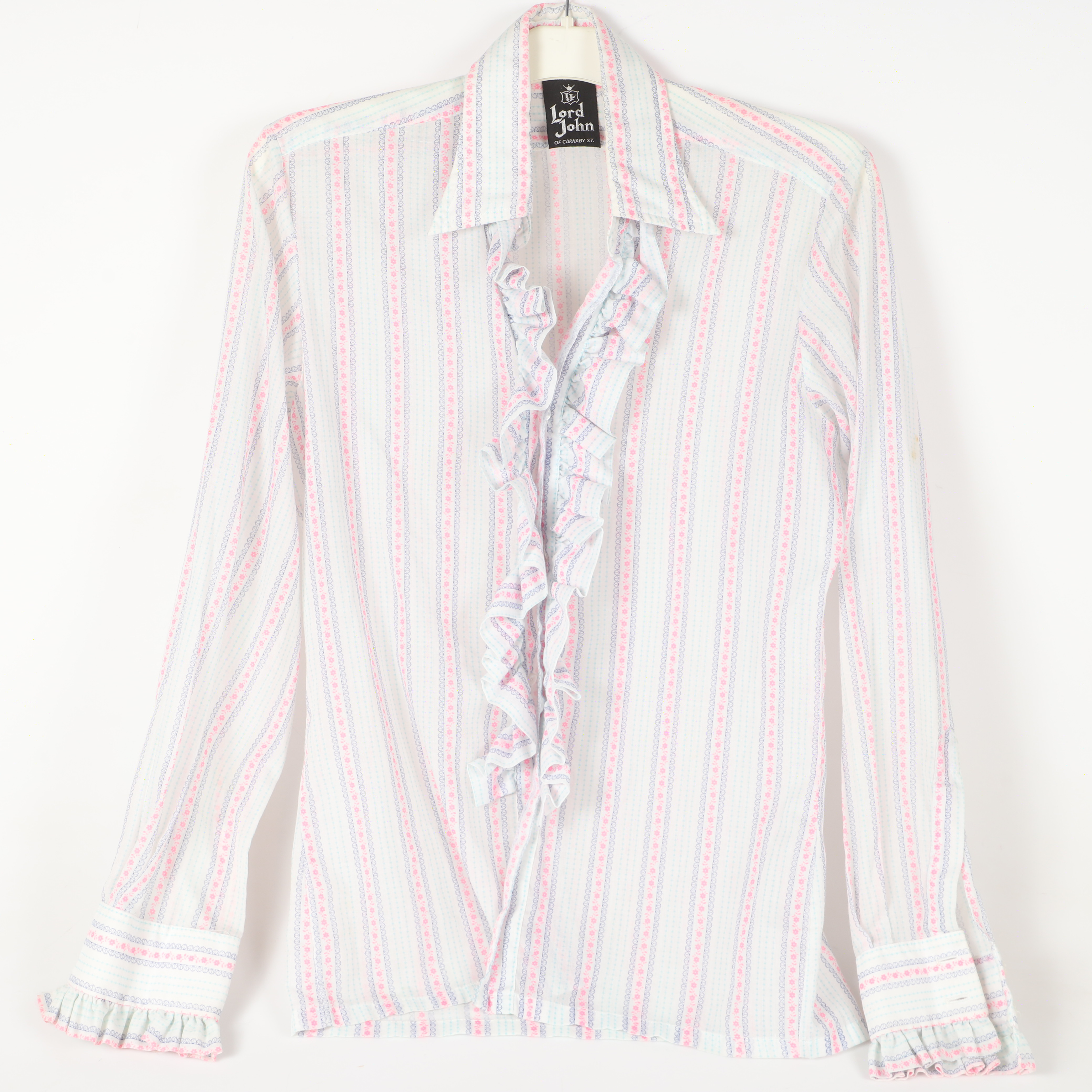 KRÅSSKJORTA, herrmodell, Lord John of Carnaby Street, London, 1971.