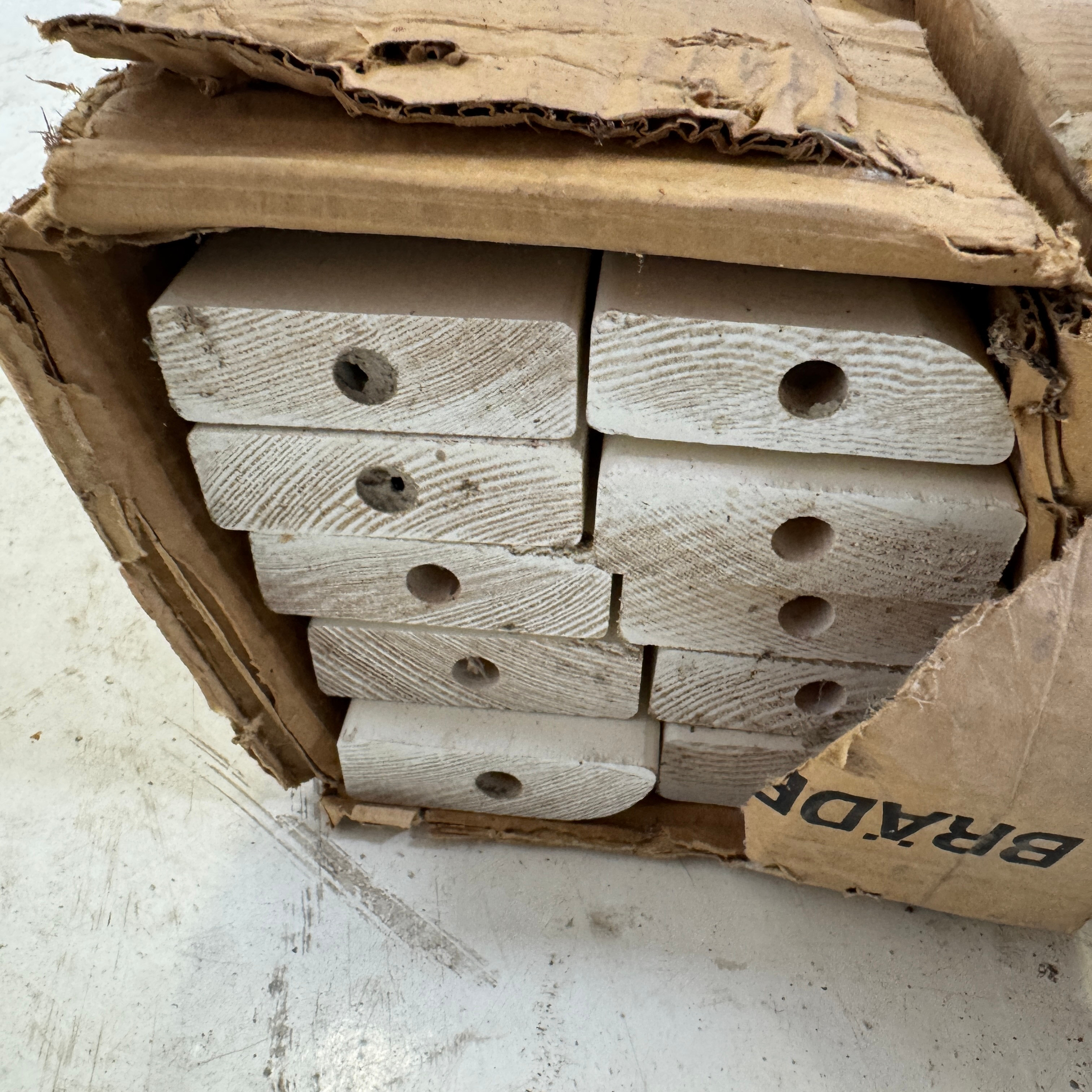 RIBBOR, 20 st, till trädgårdssoffa, bräder nr. 8, Melins Metall AB, Anderstorp.