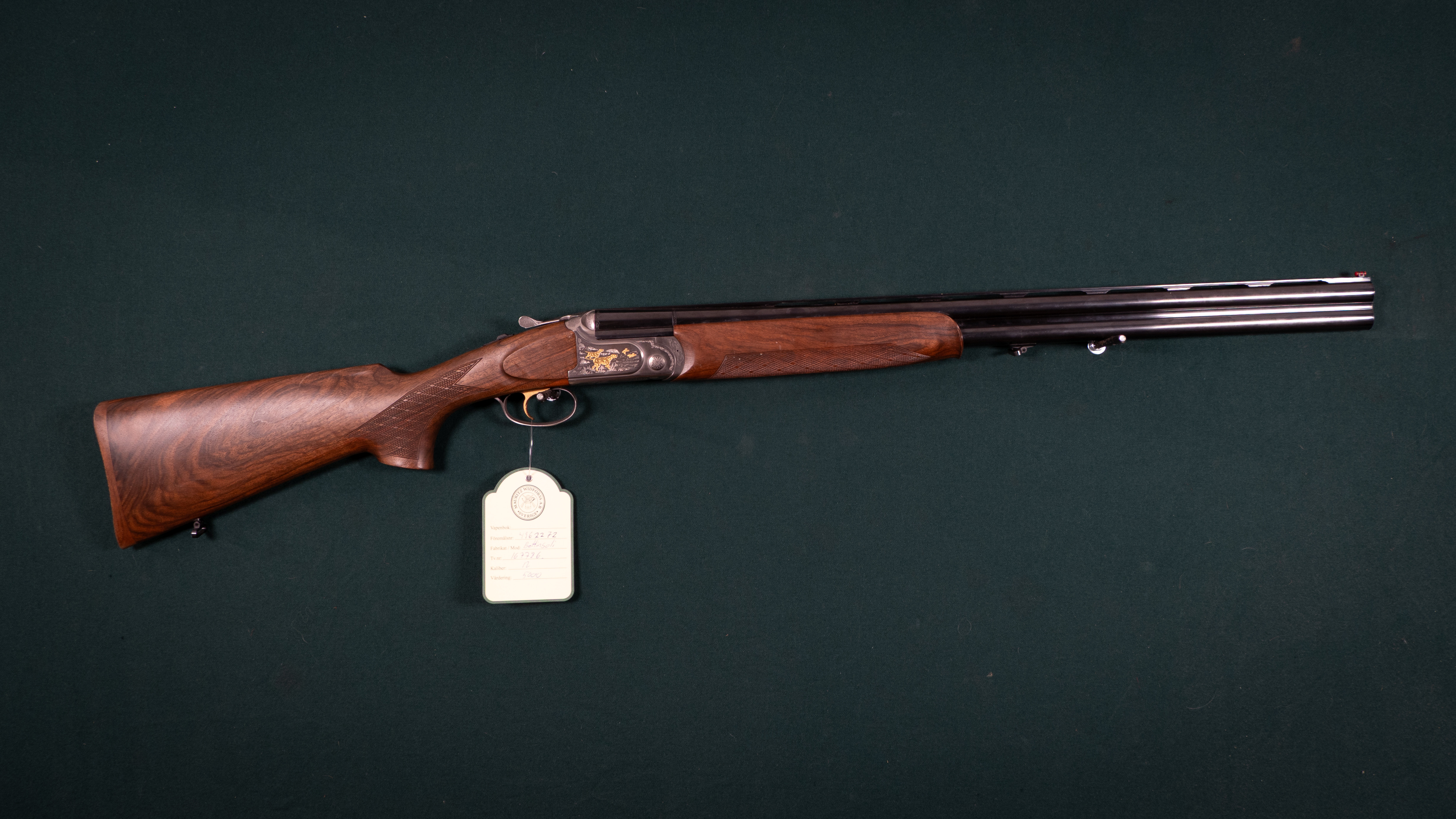 Bettinsoli Model Starlux Kaliber 12. Tillv.nr. 167786. SE1369843.