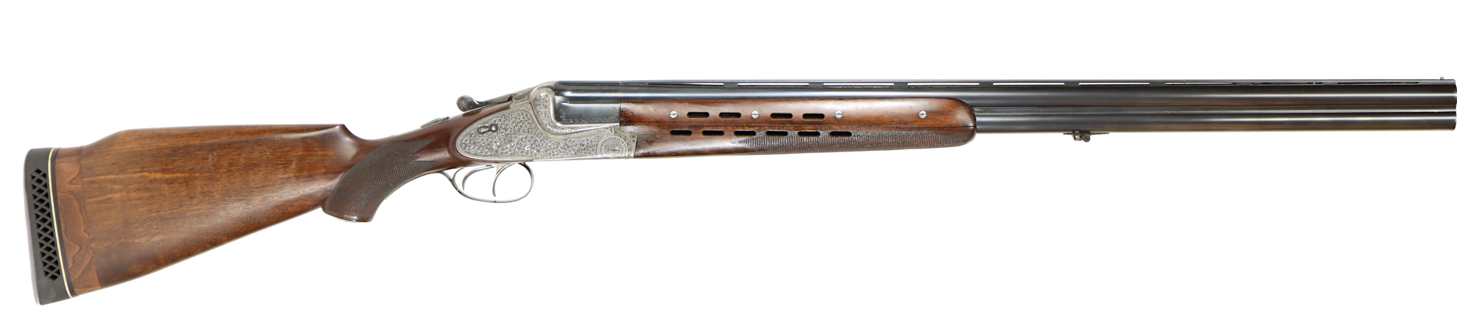 HAGELGEVÄR, fabrikat Merkel, modell 203 B, kaliber 12/70, tillv.nr 60736, se-nr SE0281631.
