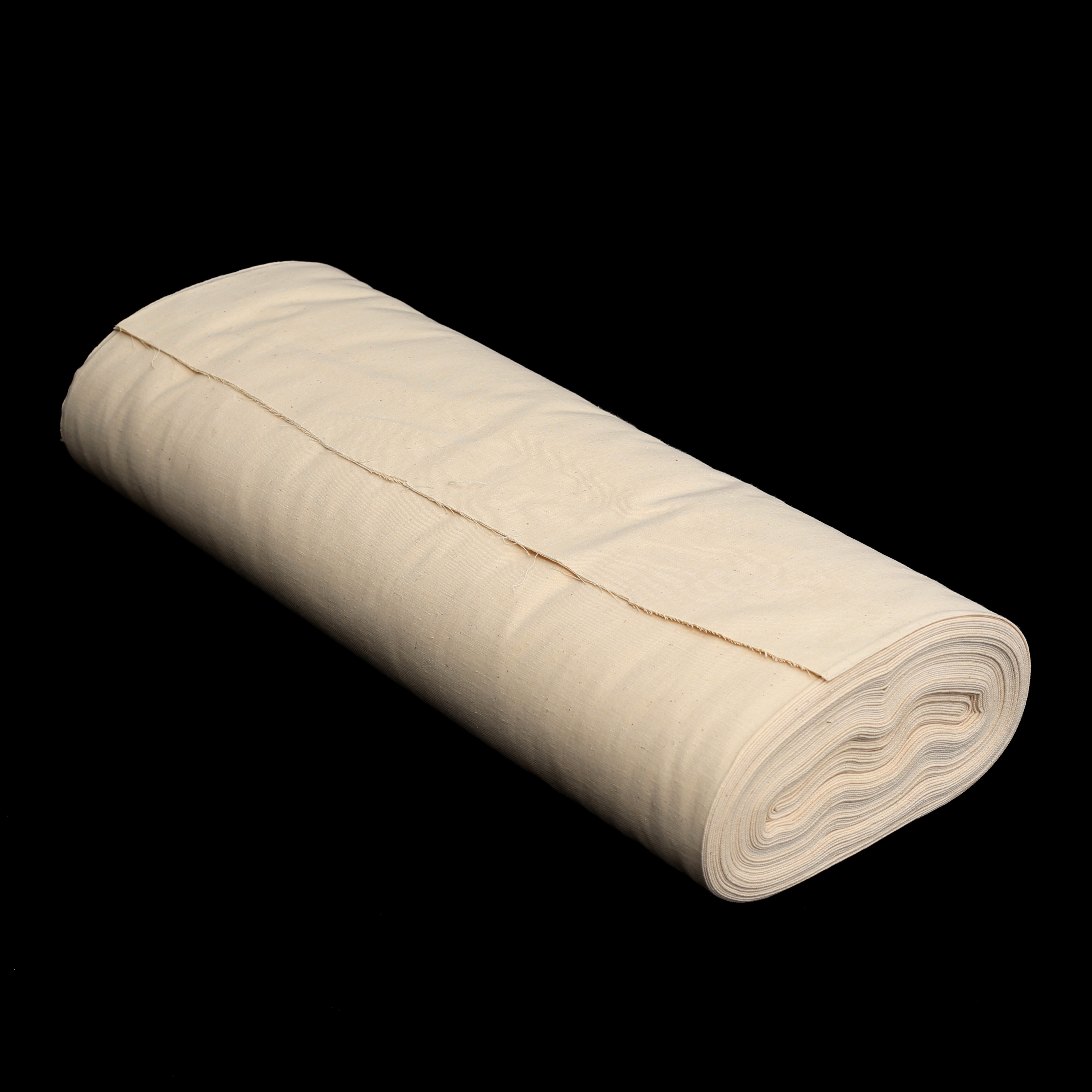 BOMULLSVÄV PÅ RULLE, vikt ca 9,5 kg, lakanslärft, Gripen.