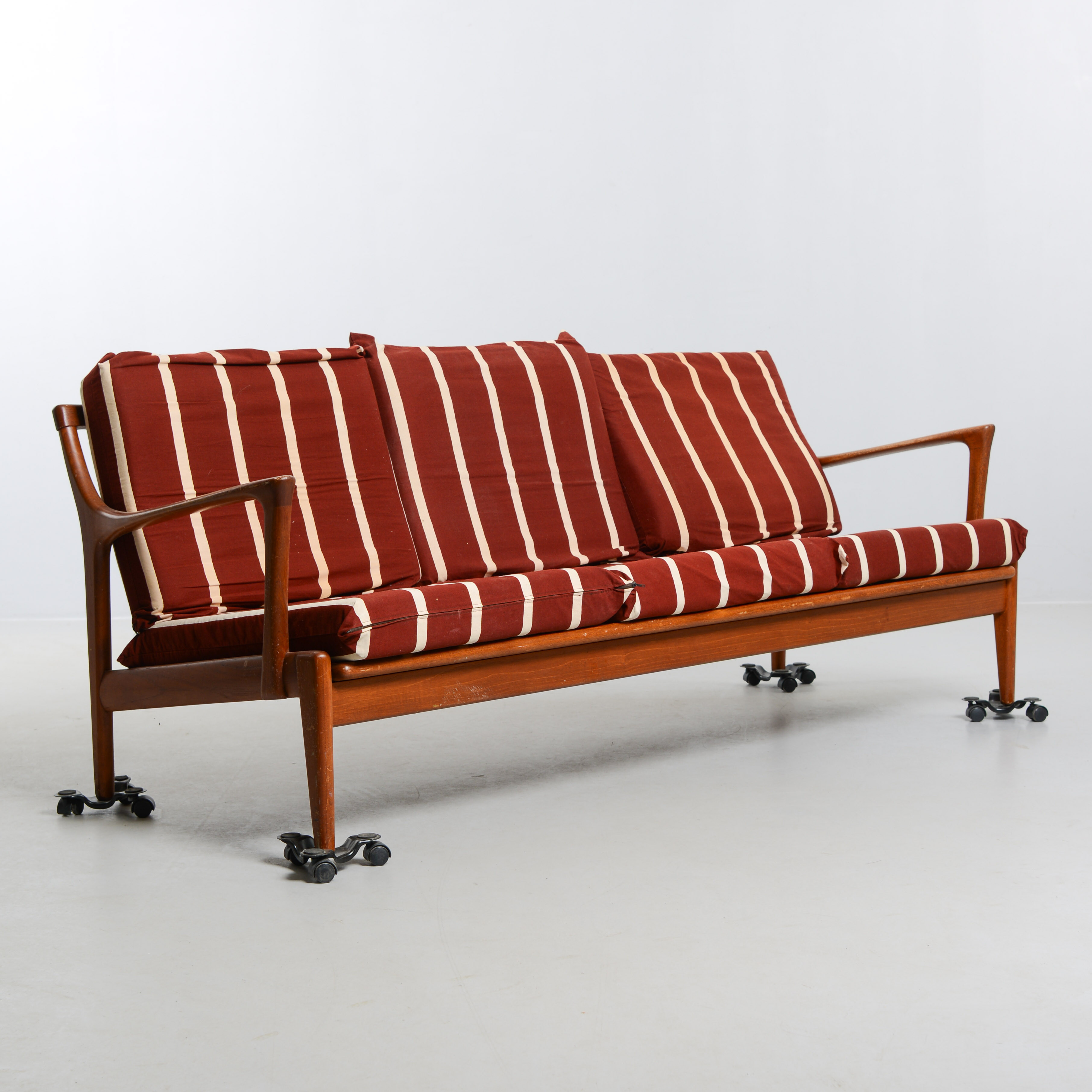 BERTIL FRIDHAGEN. Soffa "Kuba", teak, Bröderna Andersson, 1960-tal.