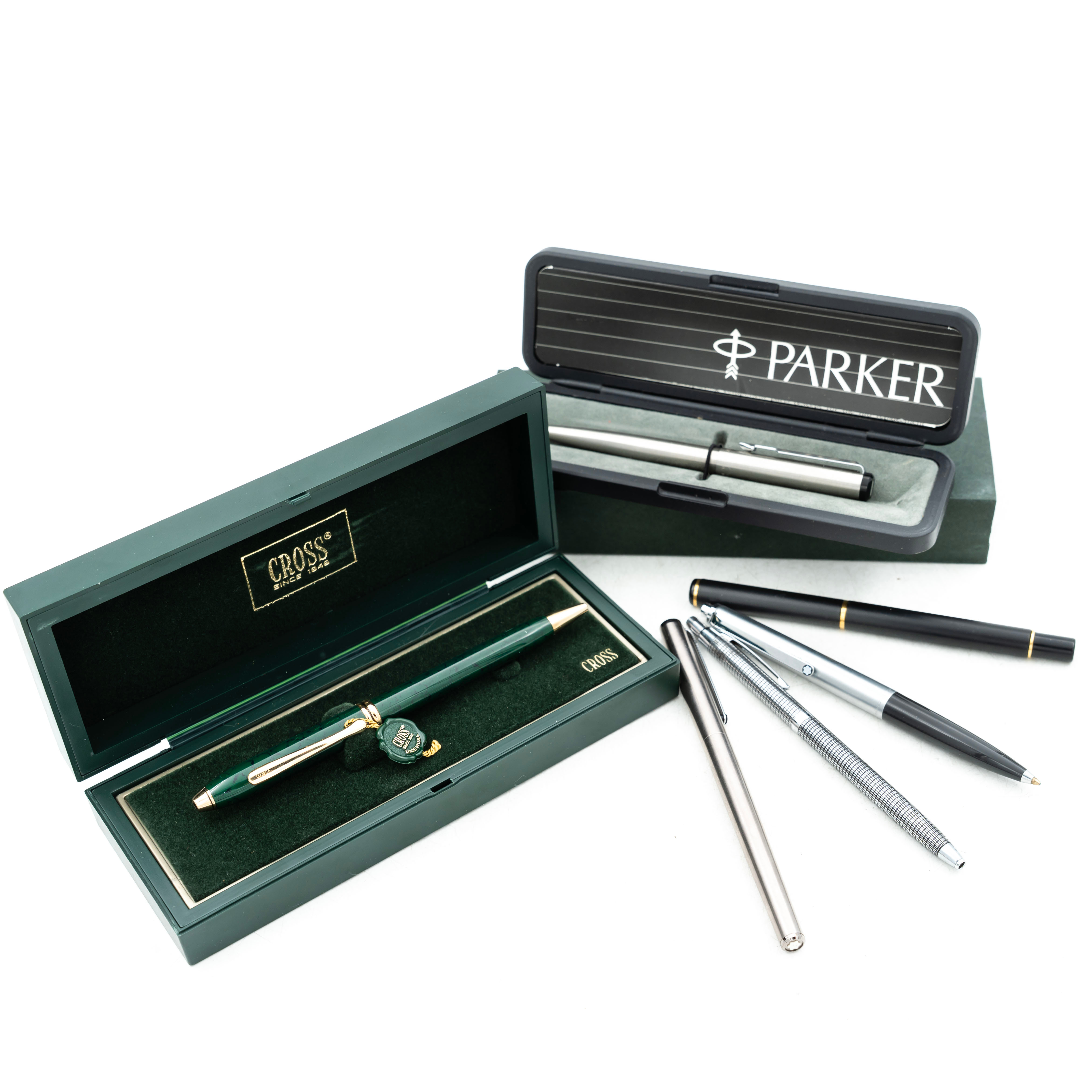 PENNOR, 6-delar, Parker, Cross, Montblanc, Fisher.