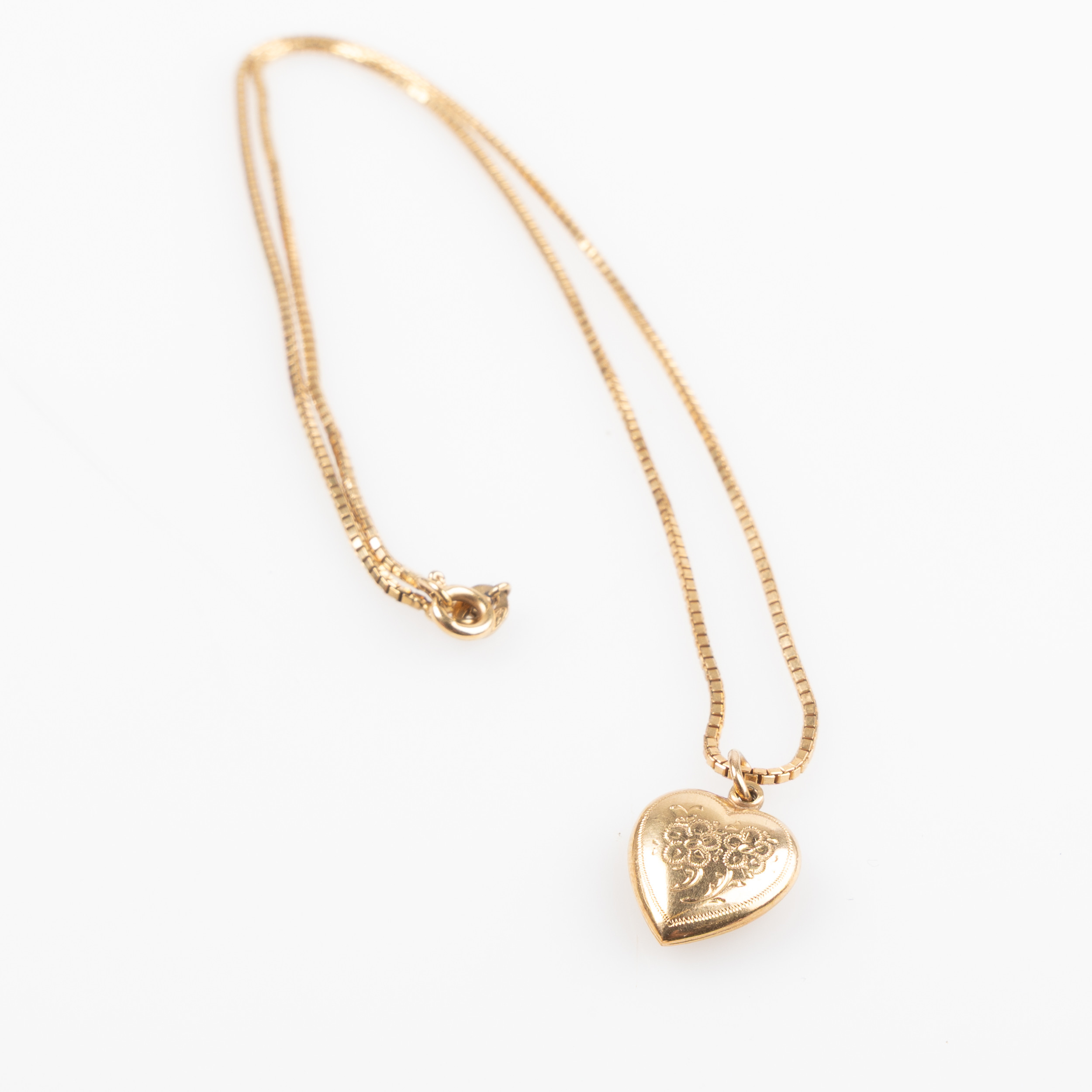 HÄNGE MED KEDJA, 18K guld.