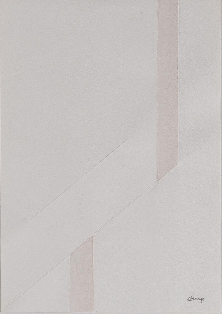 BENGT ORUP. Komposition, mixed media.