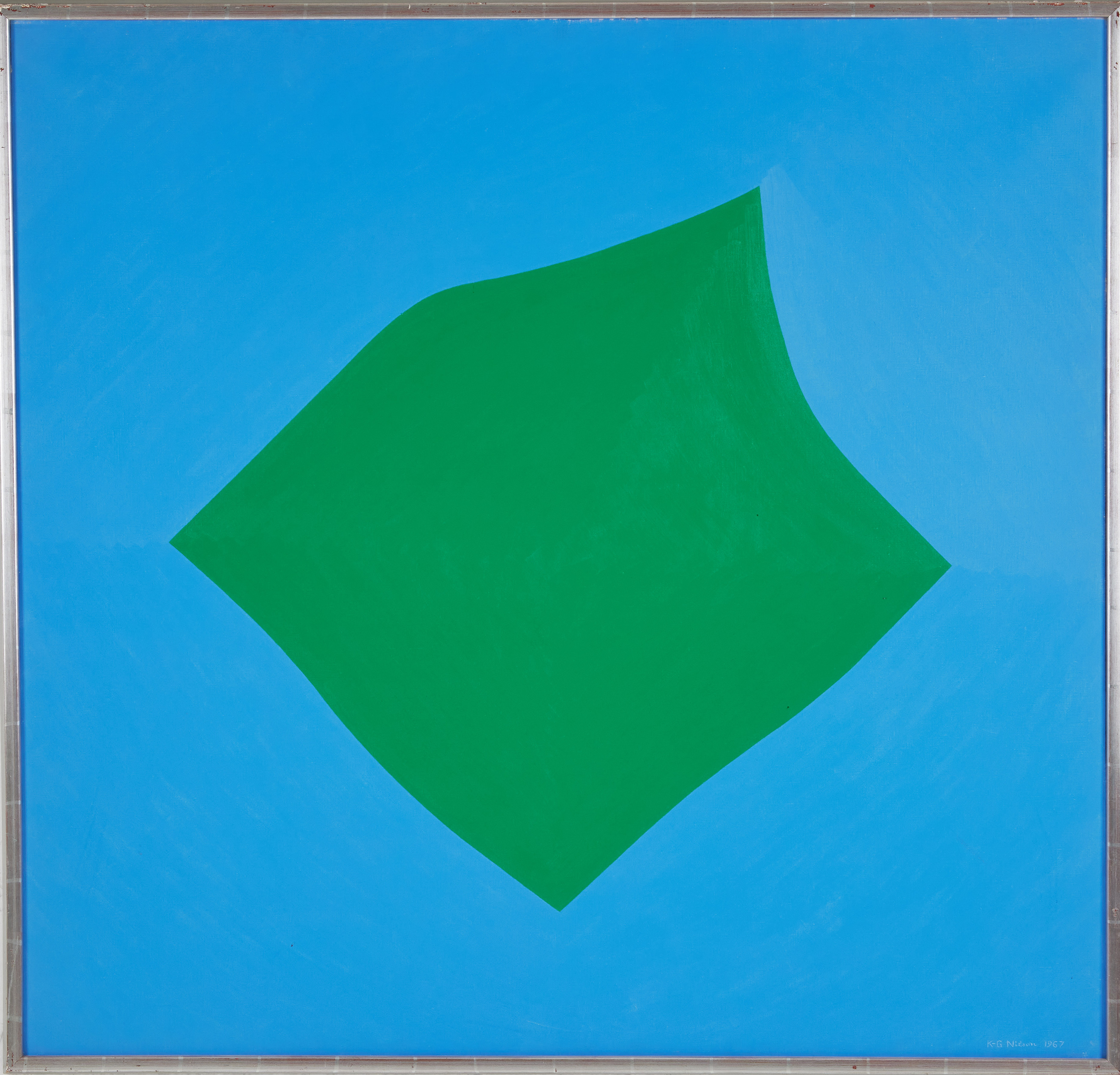 KARL GUSTAF NILSSON (FÖDD 1942):. "Utopia", olja på duk.