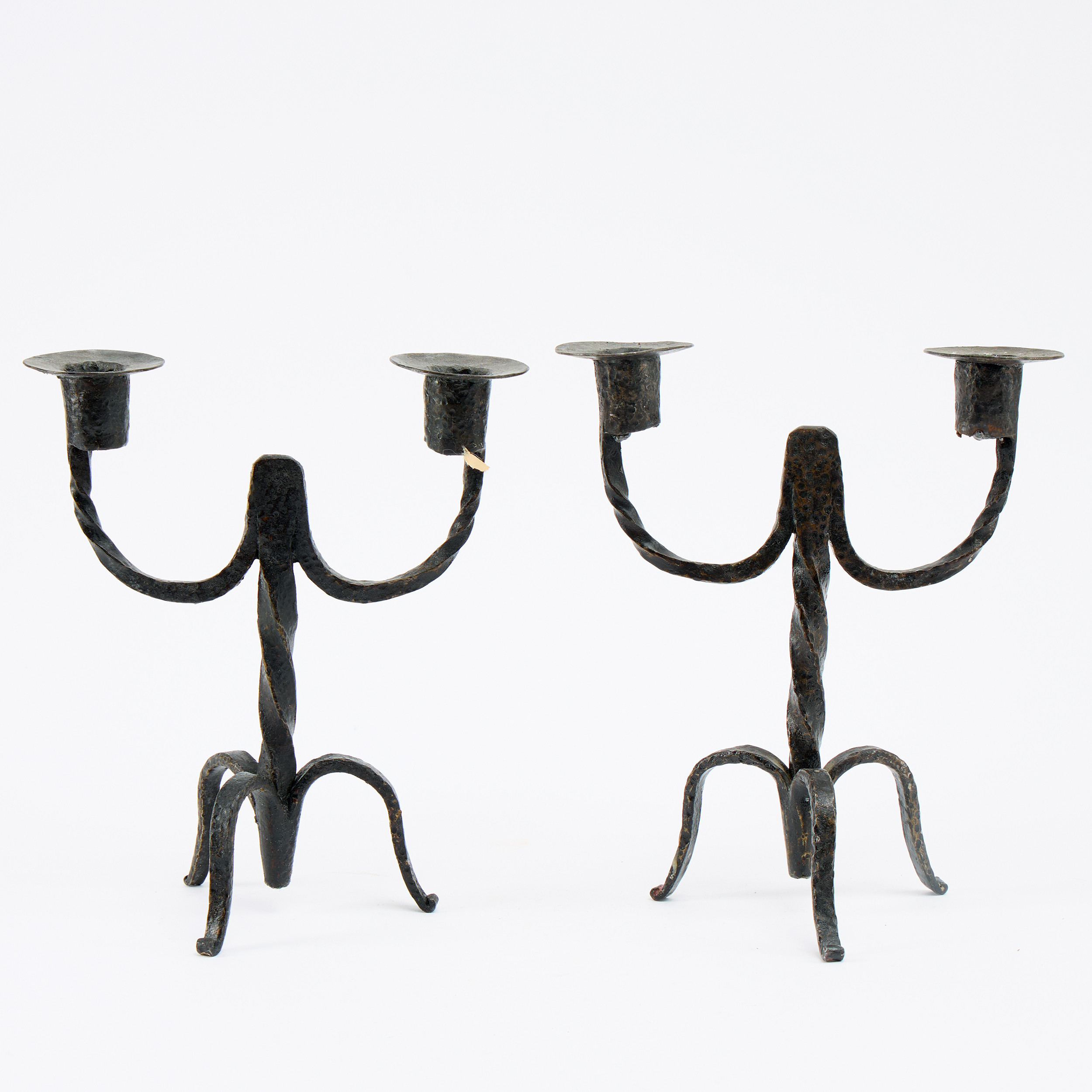 KANDELABRAR 1 par smide 18/1900-tal.