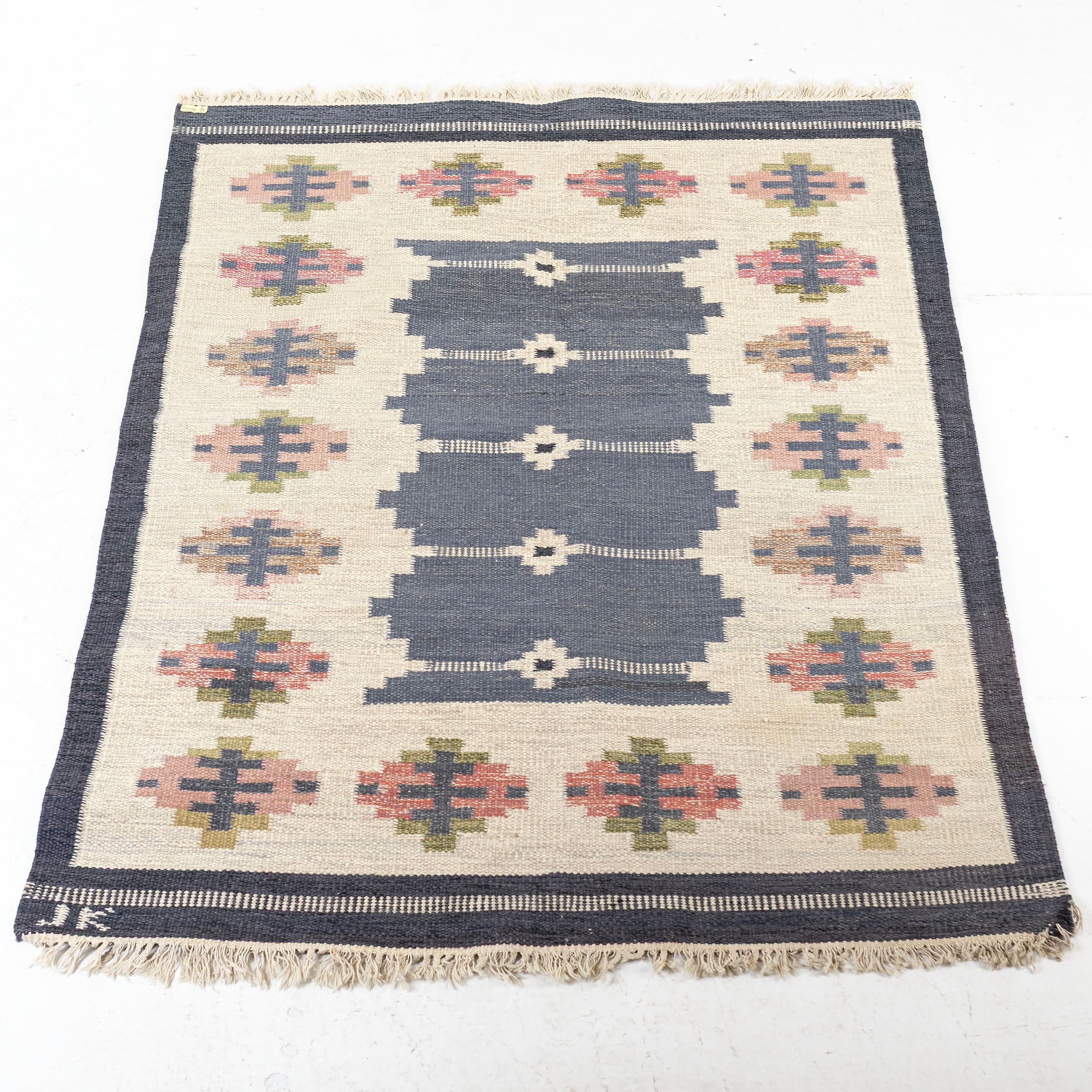 KARIN JÖNSSON. Rölakan, signerad ca 205 x 140 cm.