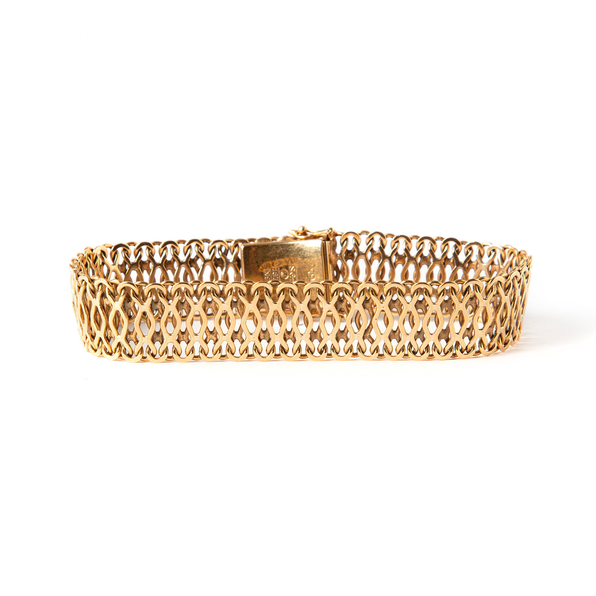 ARMBAND, 18K guld, SGT, Stockholm, 1963.
