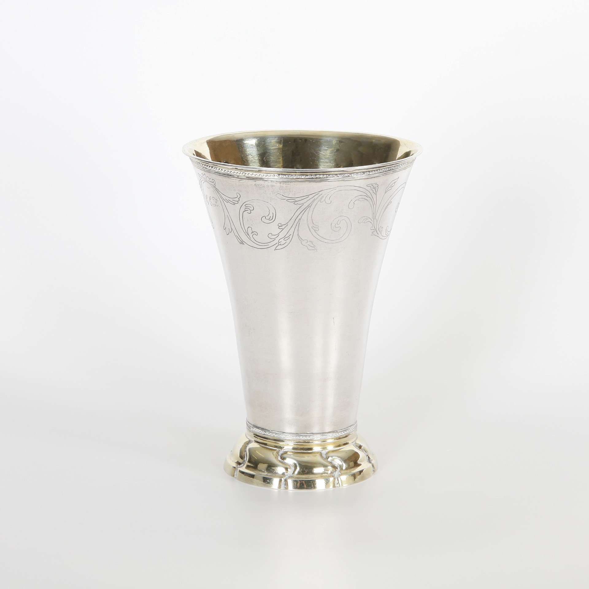 ADOLF FREDRIK WEISE. 1741-1808, Silverbägare, Stockholm 1797.