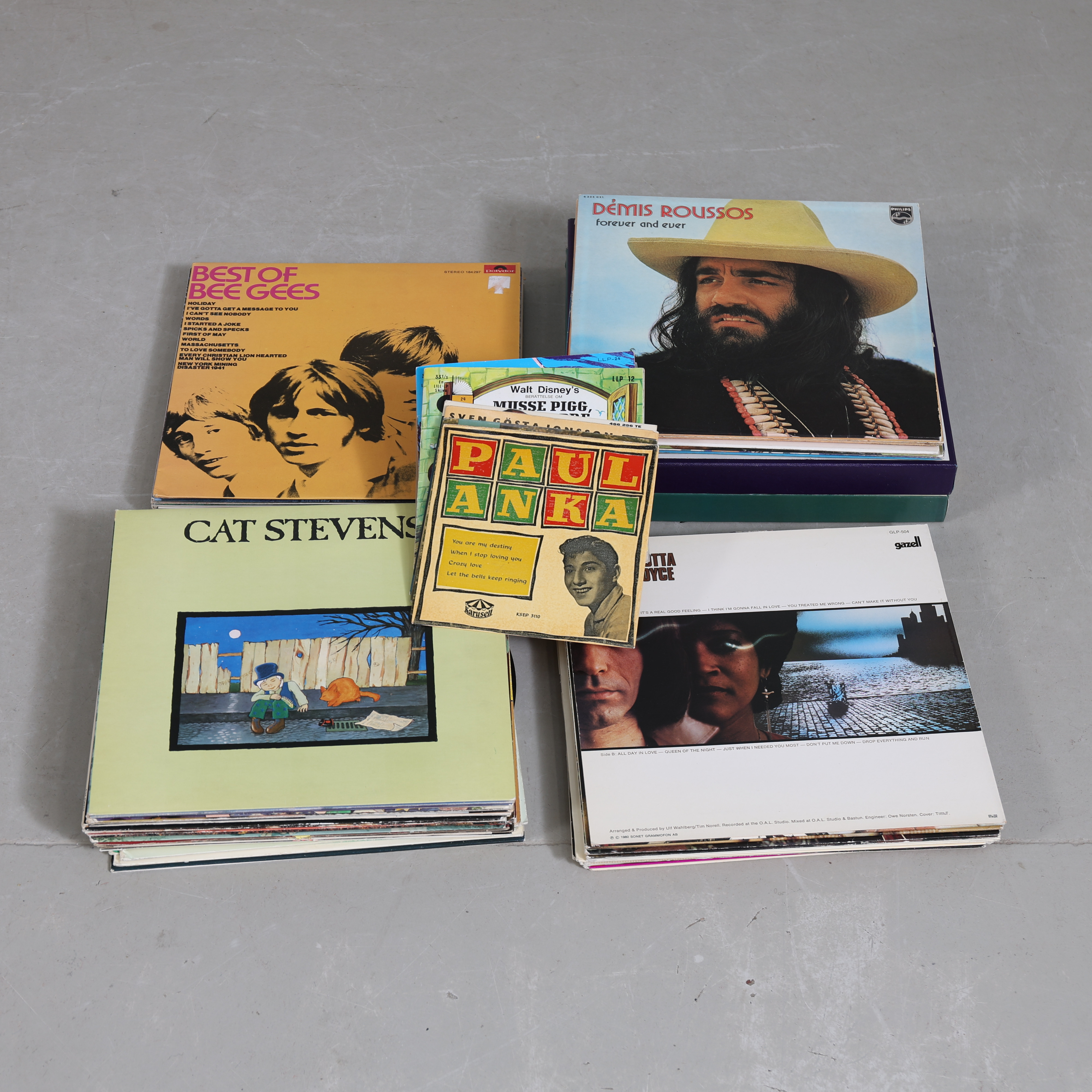 VINYLSKIVOR, blandade artister.