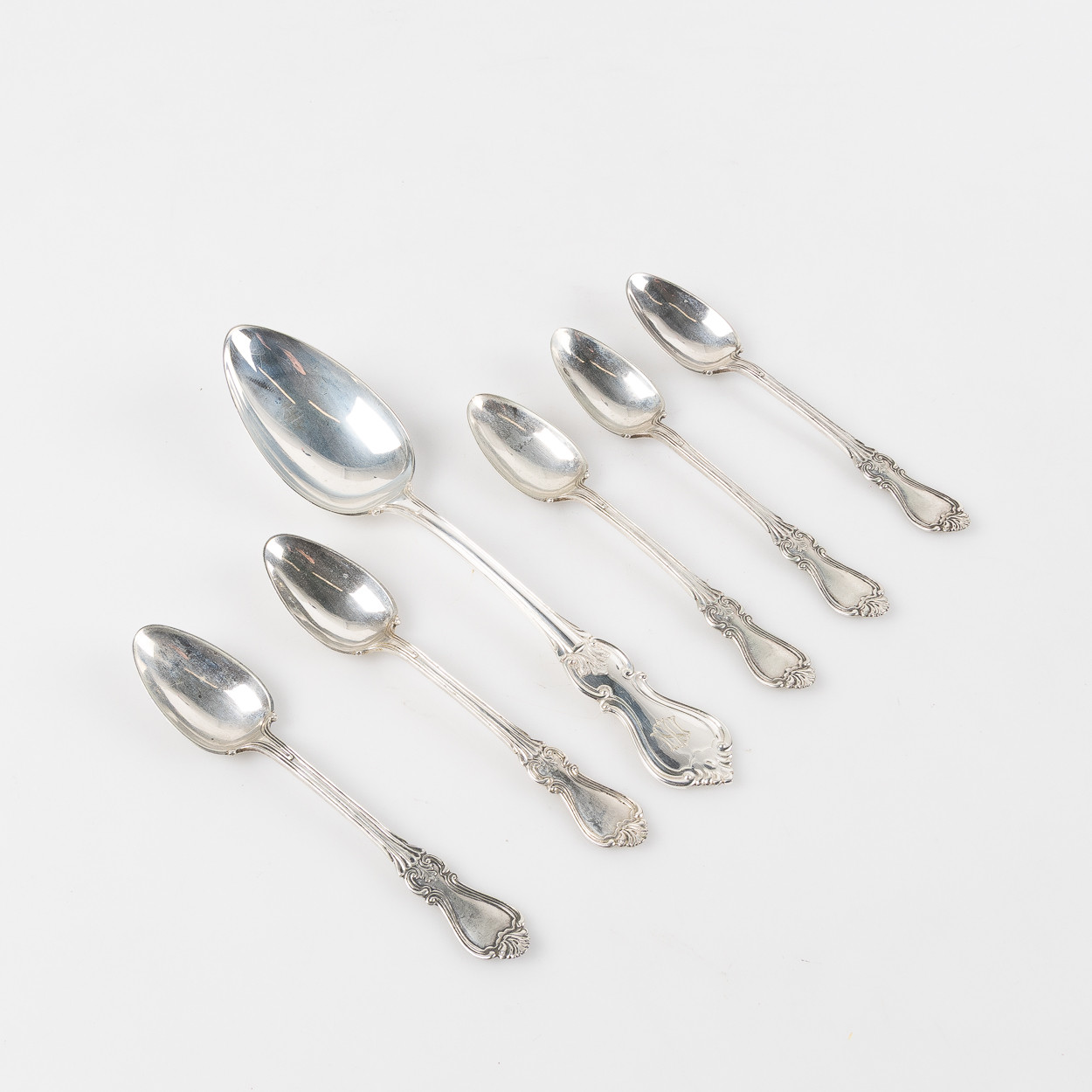 SKEDAR, 5+1 st, silver, 1855.