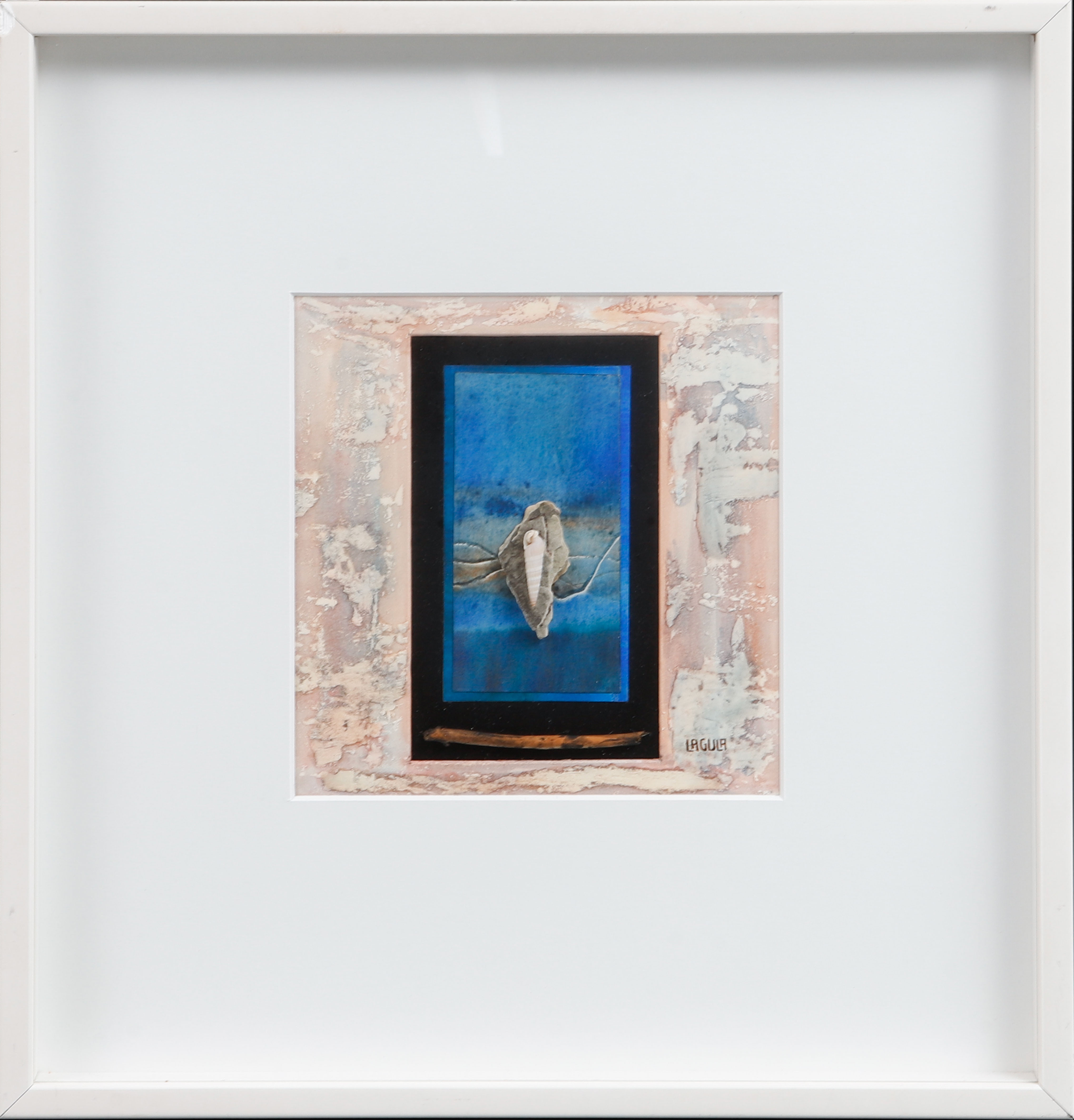 LARS GUNNAR LARSSON. "Ultra". Blandteknik, signerad.