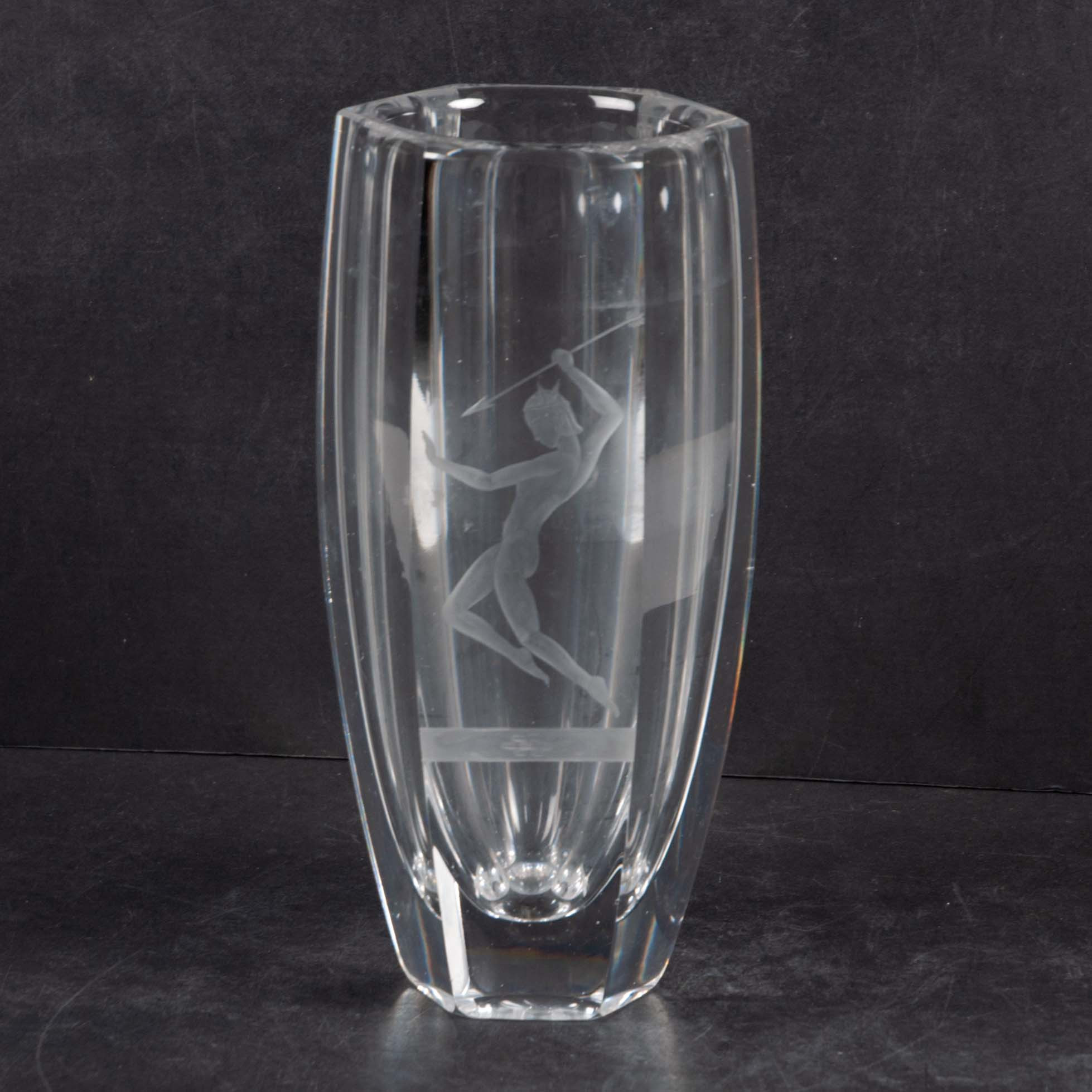 VAS. Nordisk Kristallindustri Malmö, Art Deco.