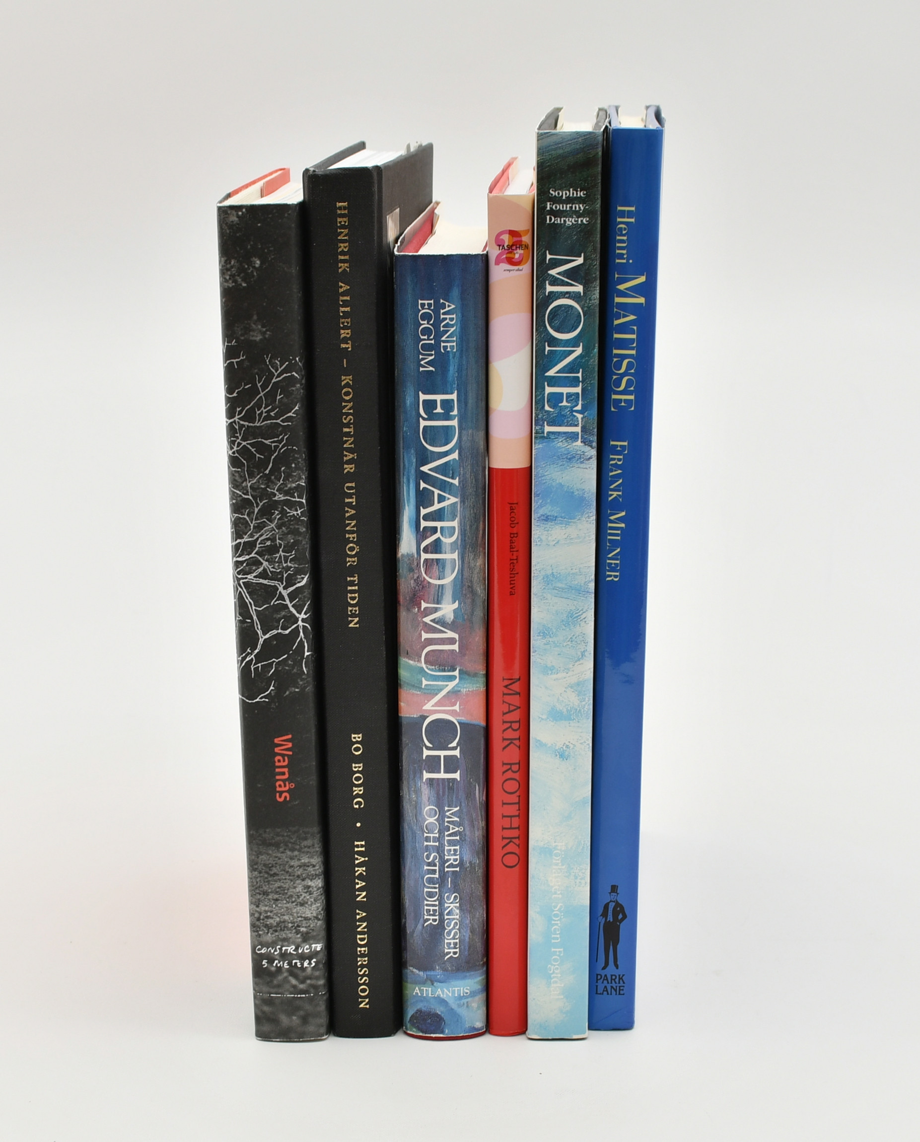 Svensk och Internationell konst. 6 Volymer.