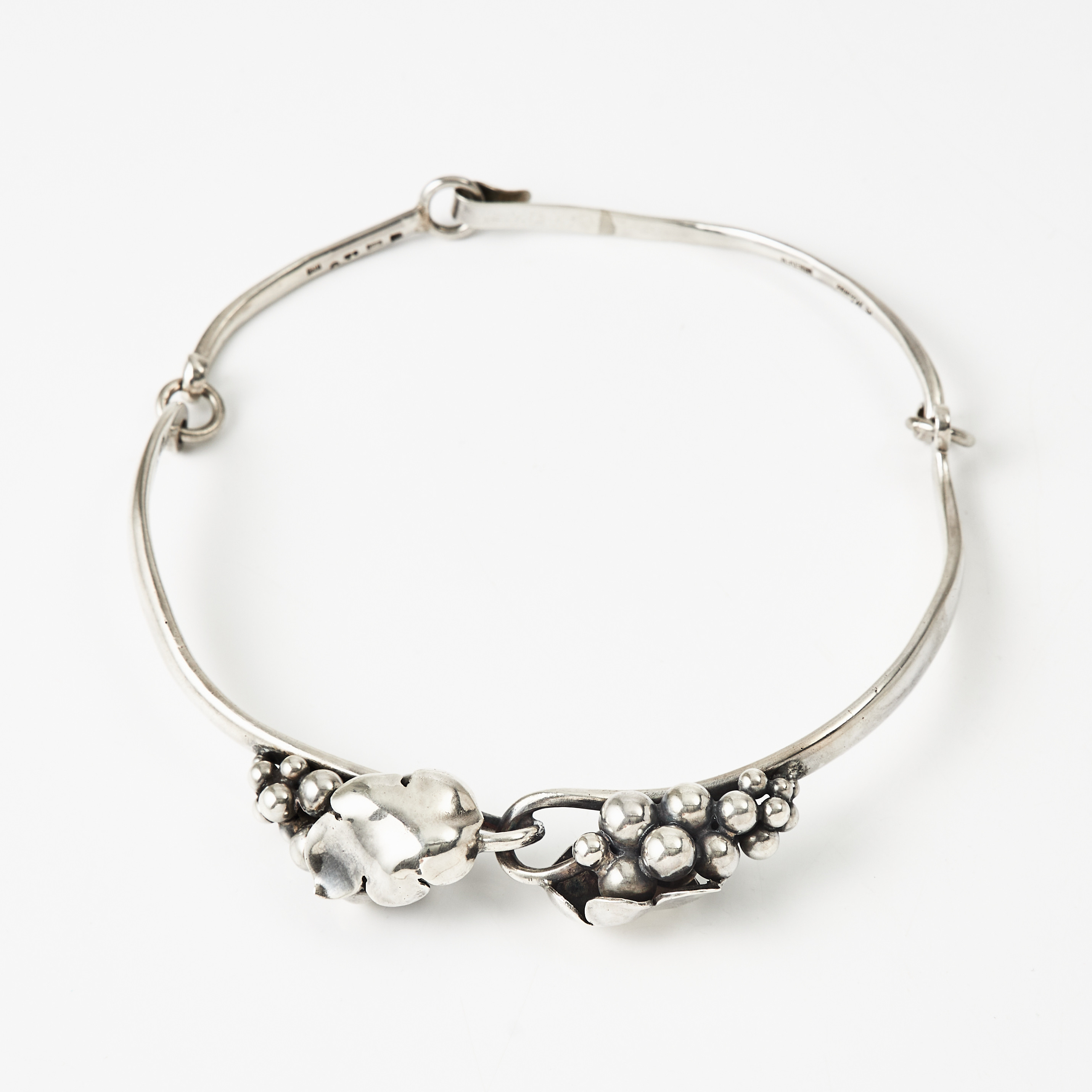 AAGE WEIMAR. Collier, sterlingsilver, Danmark, svenska importstämplar Stockholm 2002.