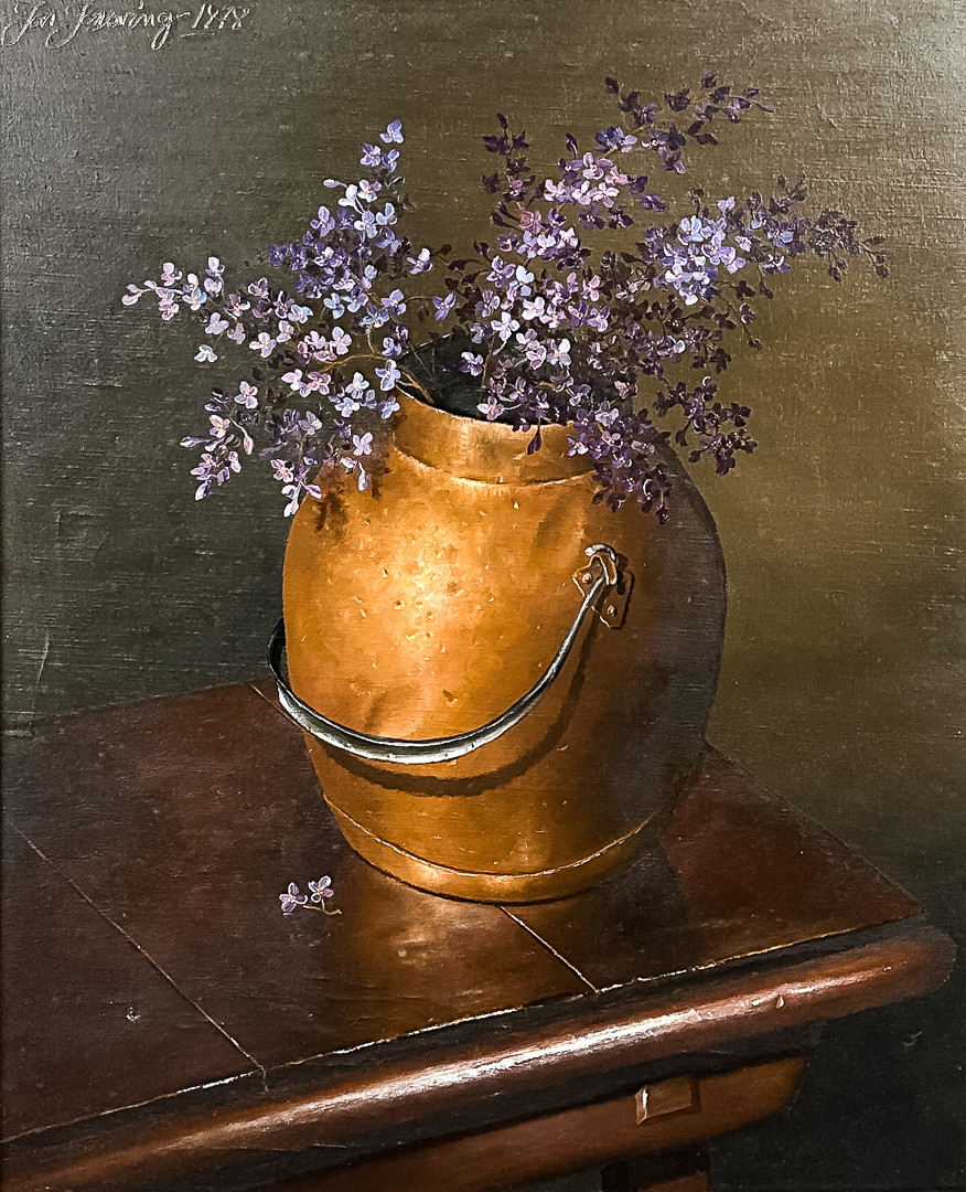 JAN JONSVING. Olja på duk, STILLEBEN, Signerad och daterad 1978.
