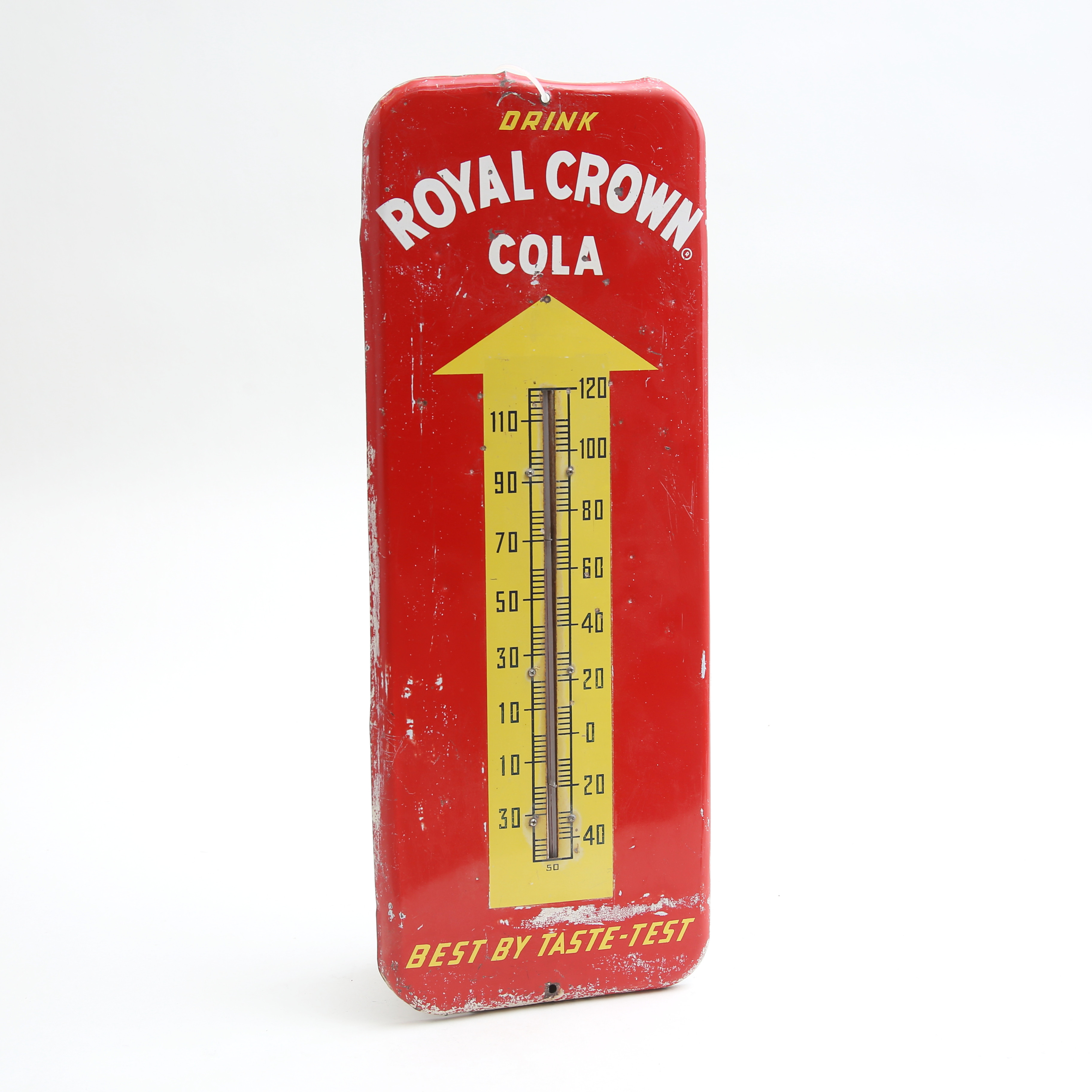 TERMOMETER, Royal Crown soda, omkring 1900-talets mitt.