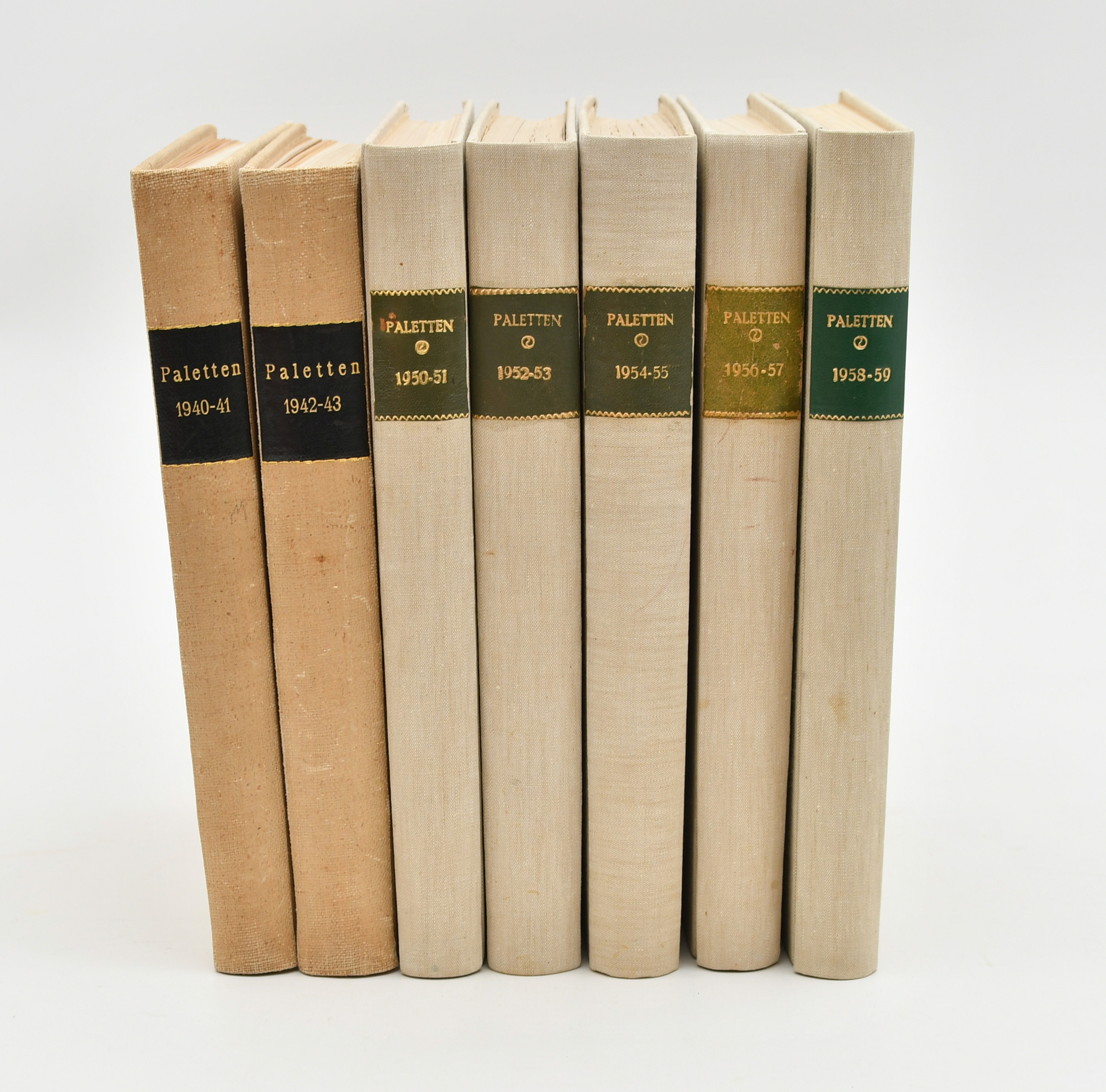 Tidningen Paletten 7 Årgångar. 7 Band.