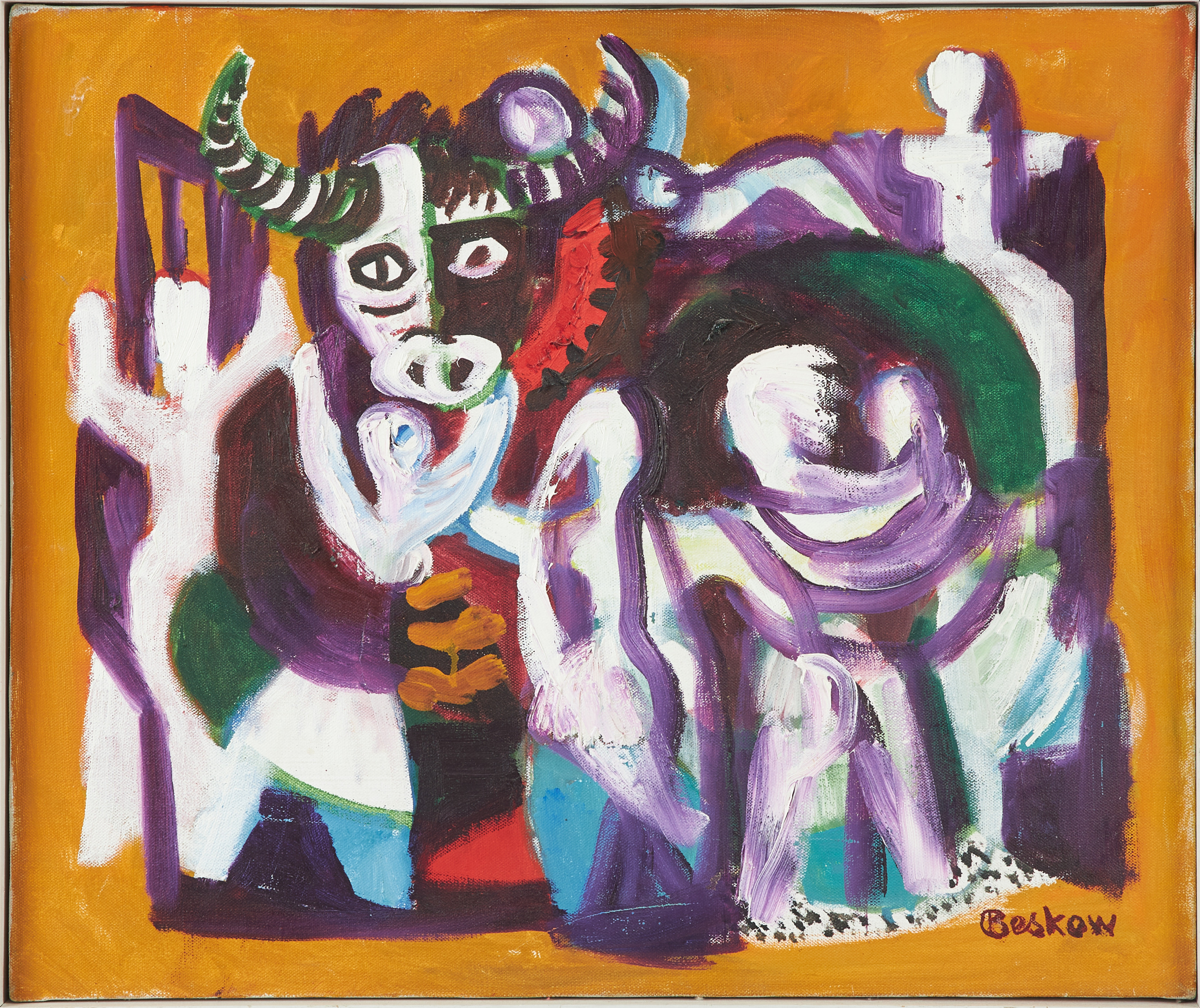 BO BESKOW. "Kvinnorna kring Minotaurus, 1972".