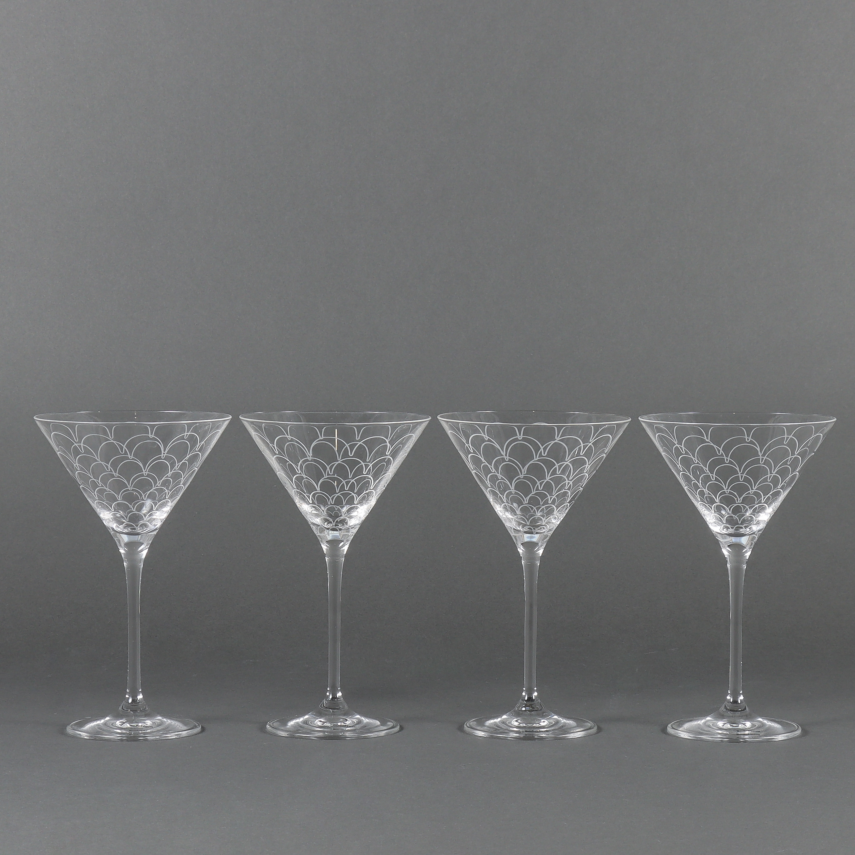 COCKTAILGLAS 4 stycken, Barbro Wesslander, Boda Nova.