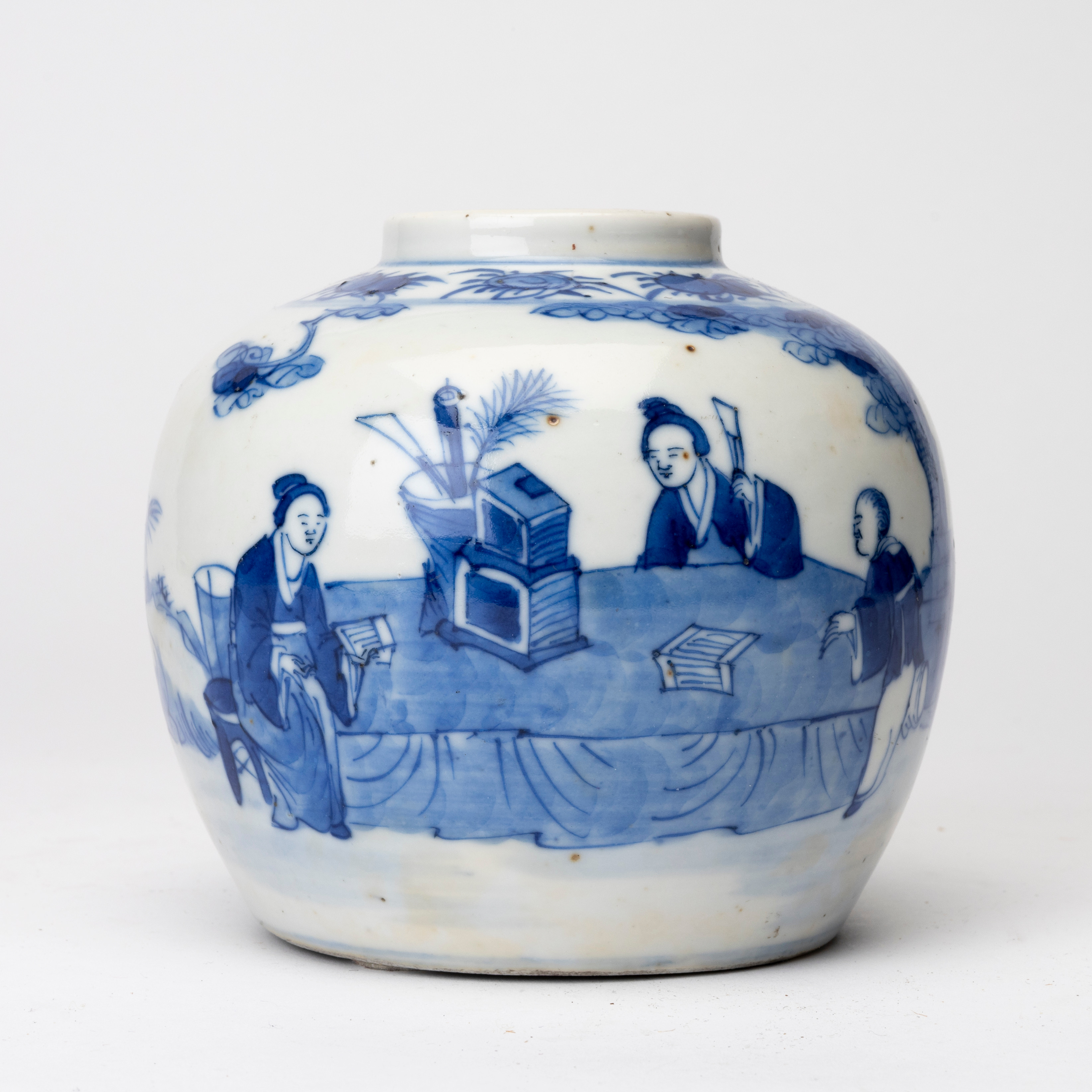 BOJAN, porslin, Kina, Kangxistil, 1800-tal.