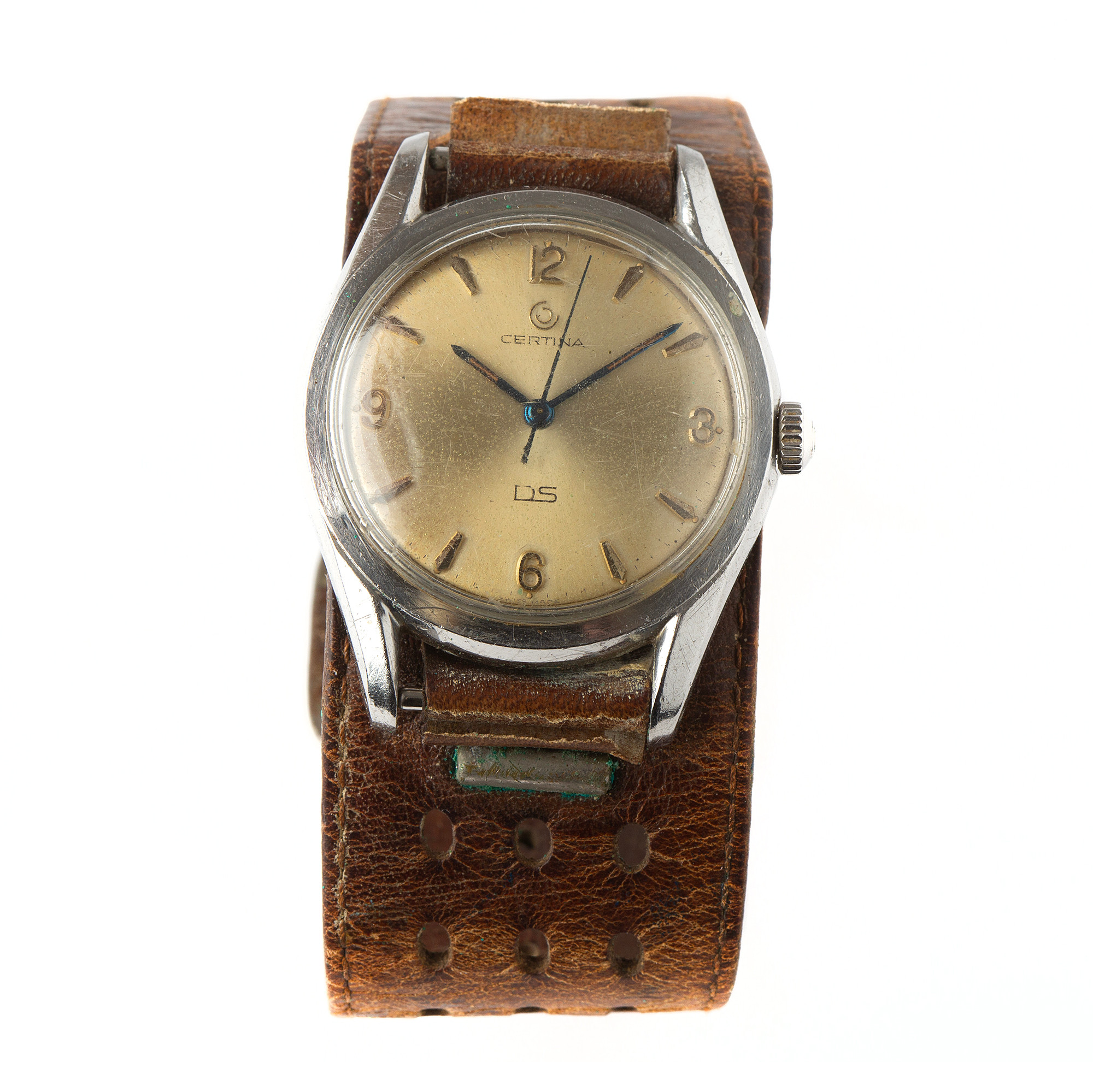 CERTINA, DS, armbandsur, 36 mm, stål, 1960-tal.